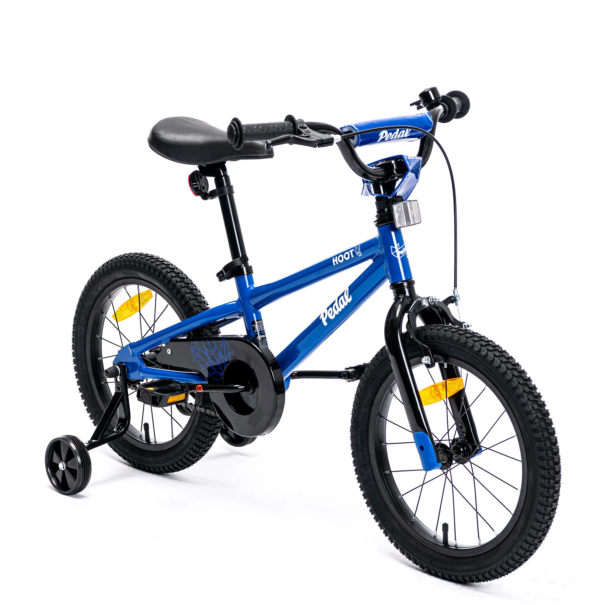 Pedal Hoot Alloy 16” Kids Bike Blue - Image 5