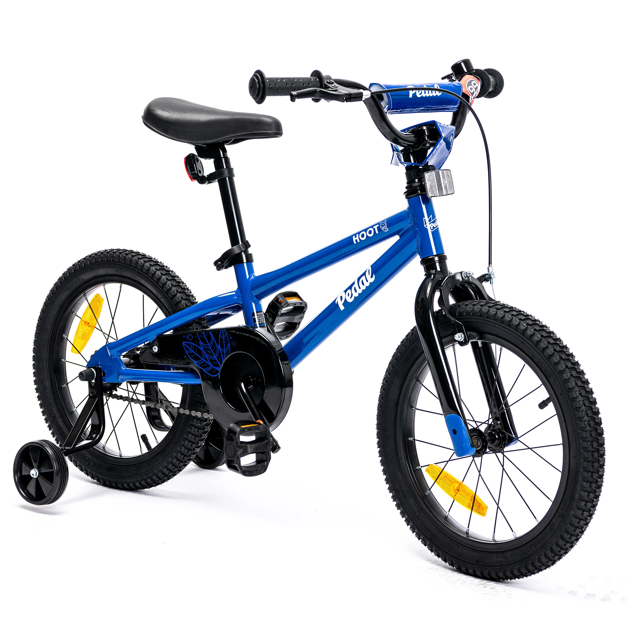 Pedal Hoot Alloy 16” Kids Bike Blue - Image 6