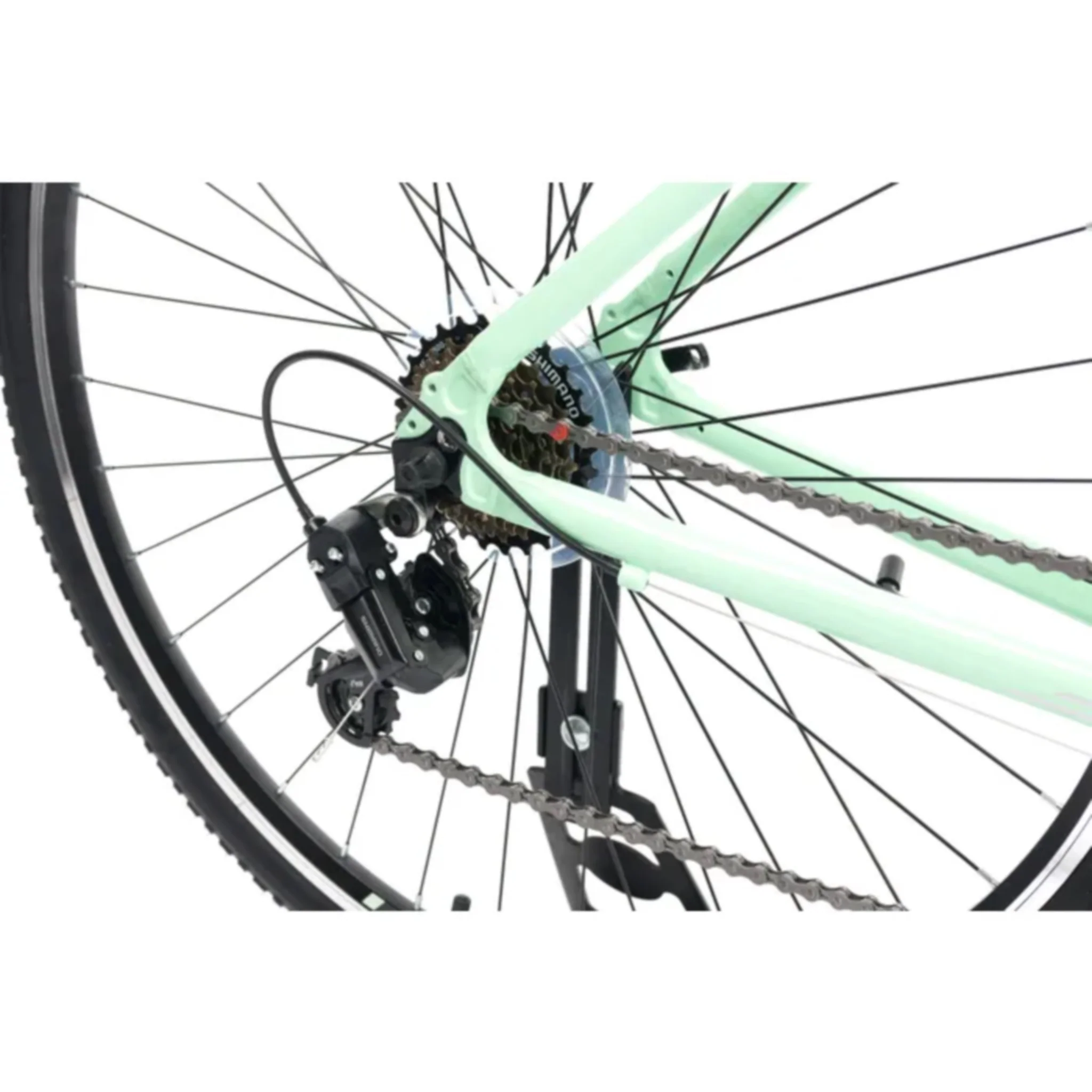 Pedal Jet 2 Trigger Women's Flat Bar Road Bike Mint - Image 4