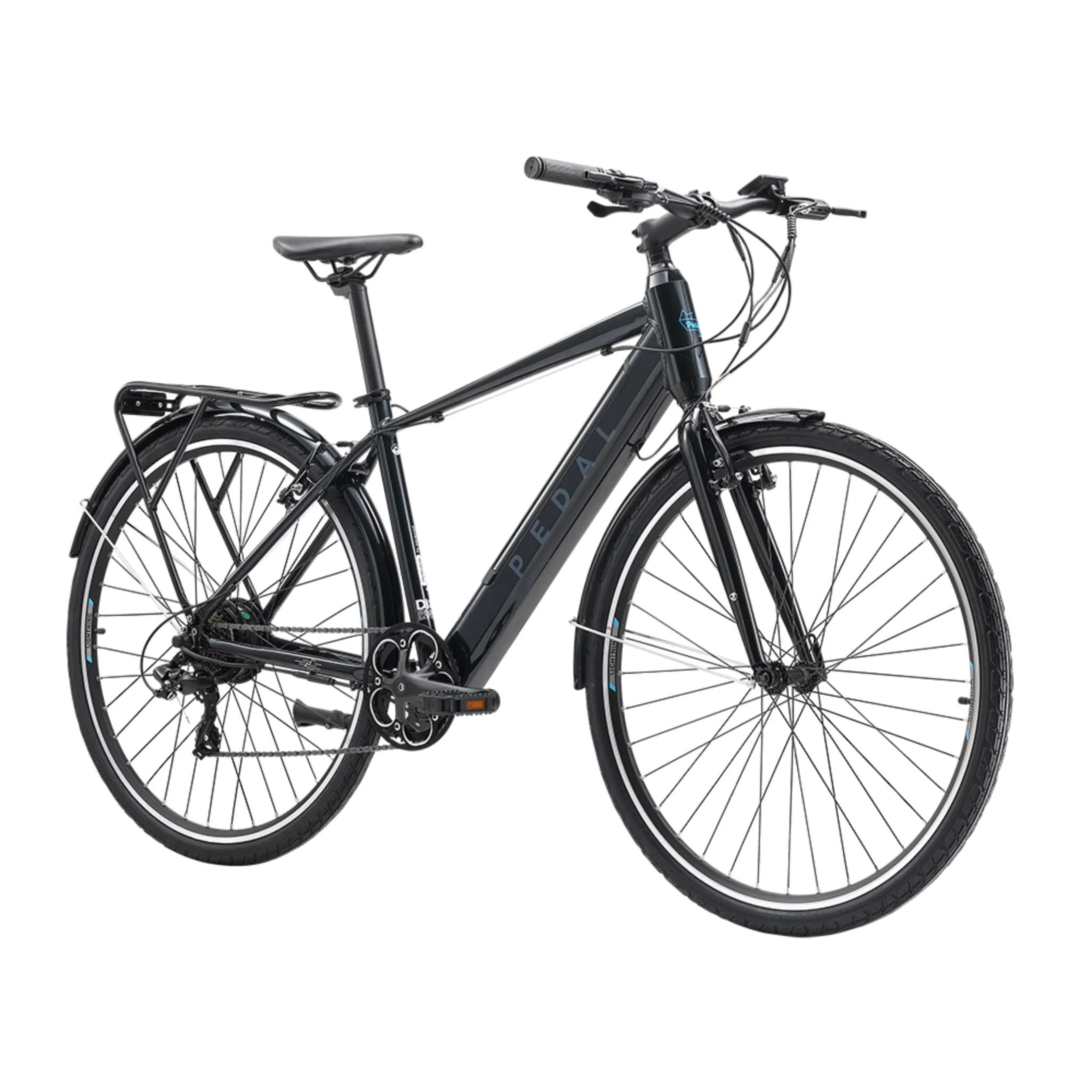 Pedal Lightning Electric Bike 27.5" Wheels 374Wh Battery Black - Image 2