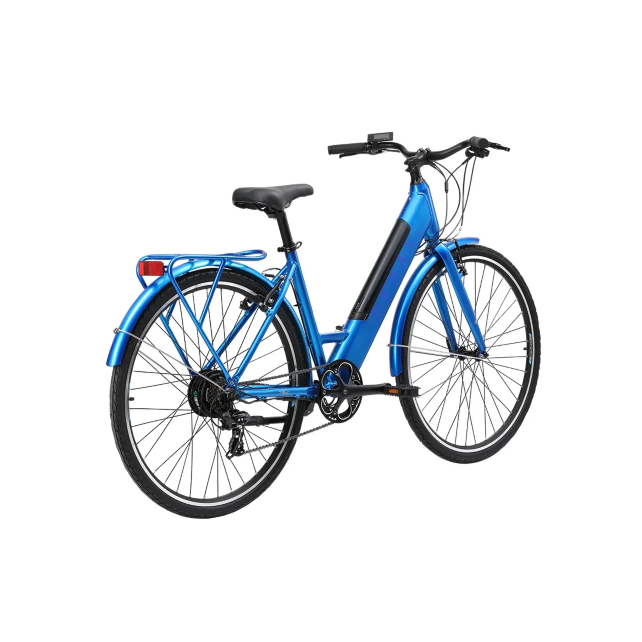 Pedal Lightning ST Electric Bike 27.5" Wheels 374Wh Battery Blue - Image 3
