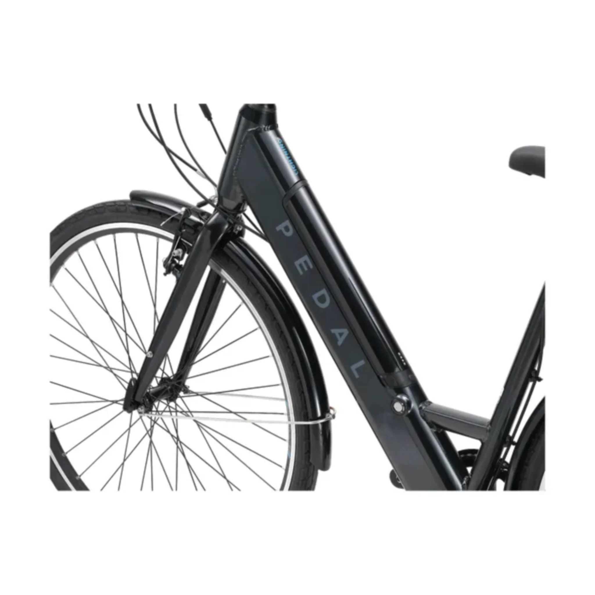 Pedal Lightning ST Electric Bike 700c Wheels 374Wh Battery Black - Image 4