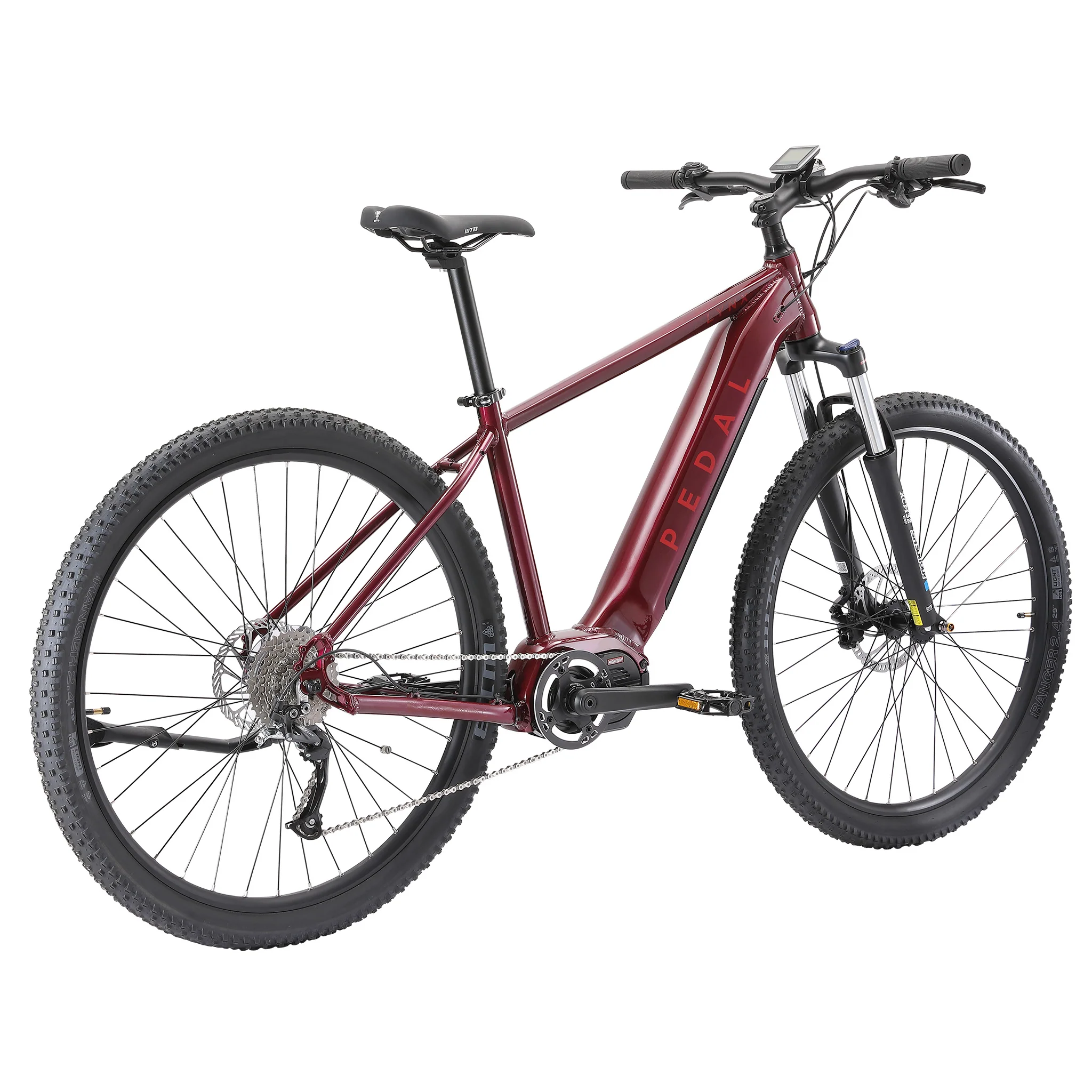 Pedal Lynx Electric Hardtail MTB 468Wh Battery Red - Image 3