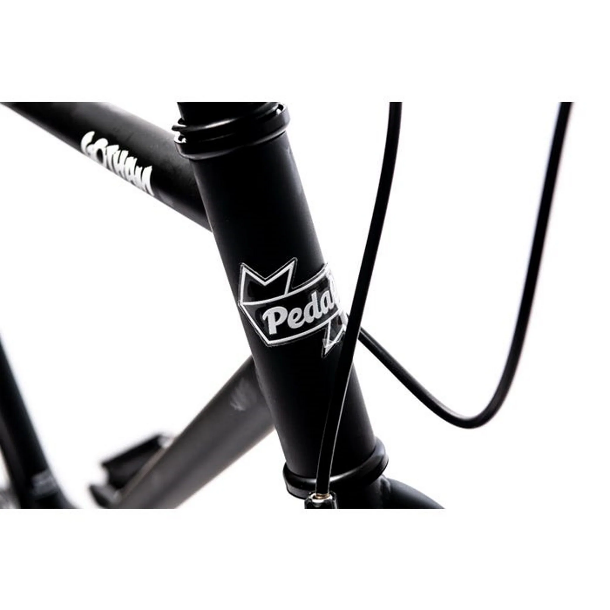 Pedal Messenger Urban Fixie Bike Gotham Black - Image 4