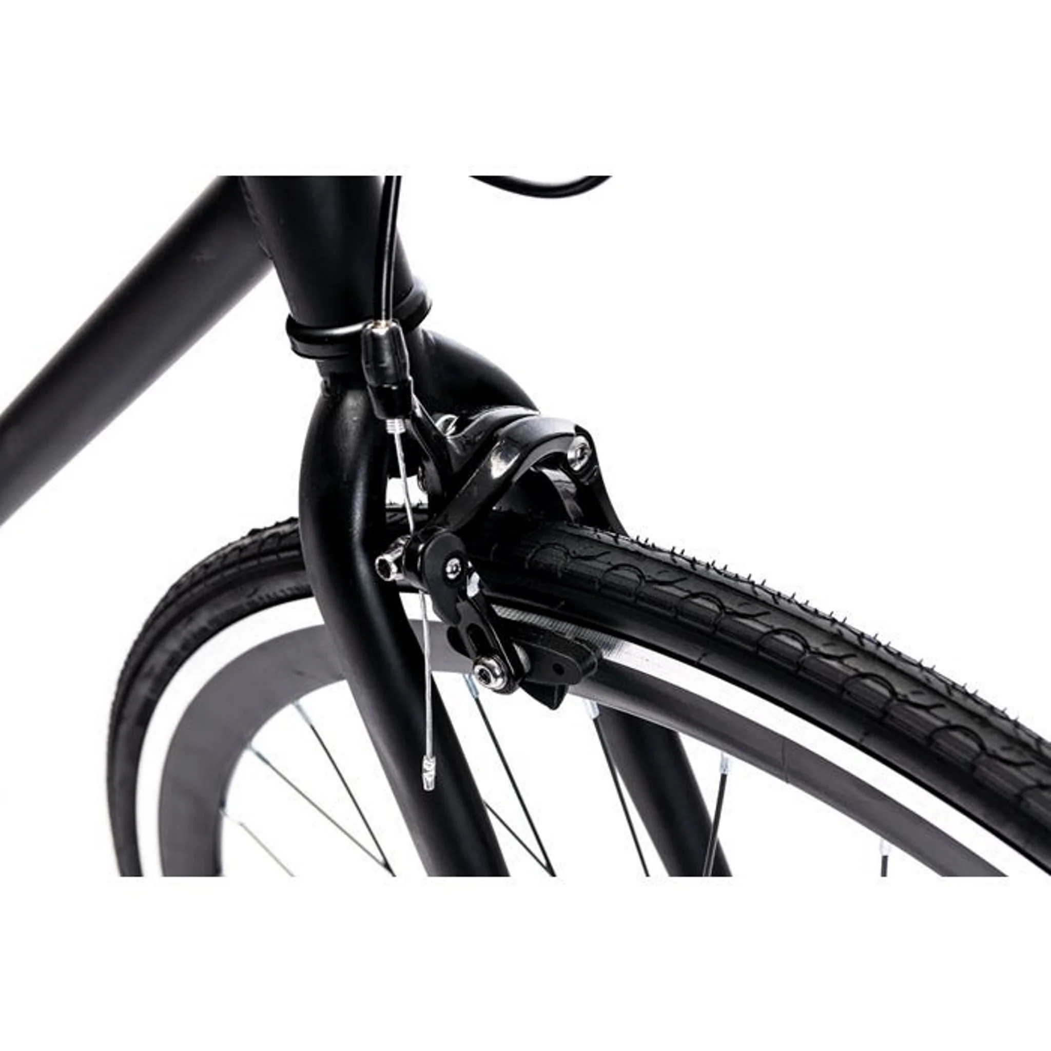 Pedal Messenger Urban Fixie Bike Gotham Black - Image 7