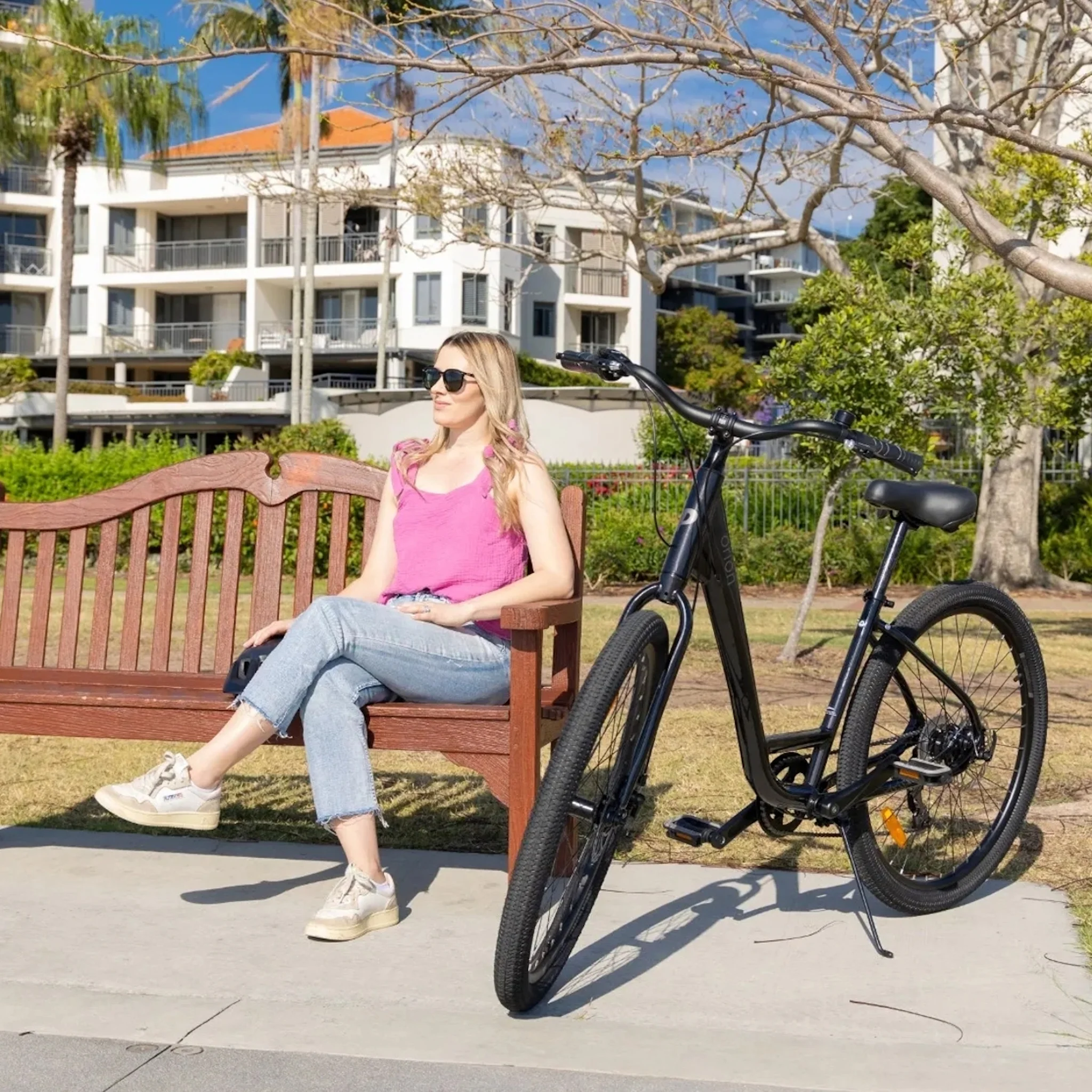 Pedal Orion 2 Cruiser Bike Black - Image 3