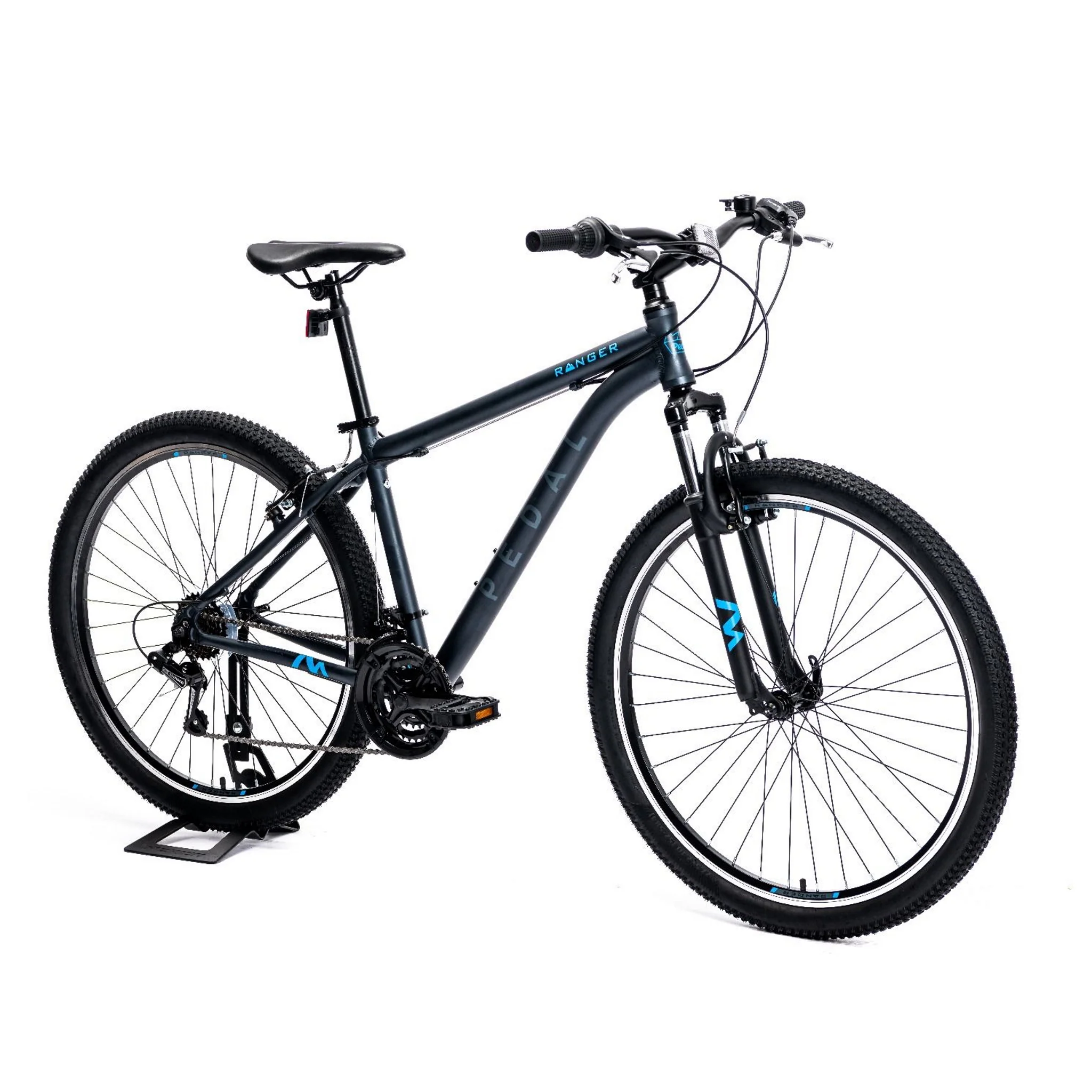 Pedal Ranger 3 Mountain Bike Black/Blue - Image 2