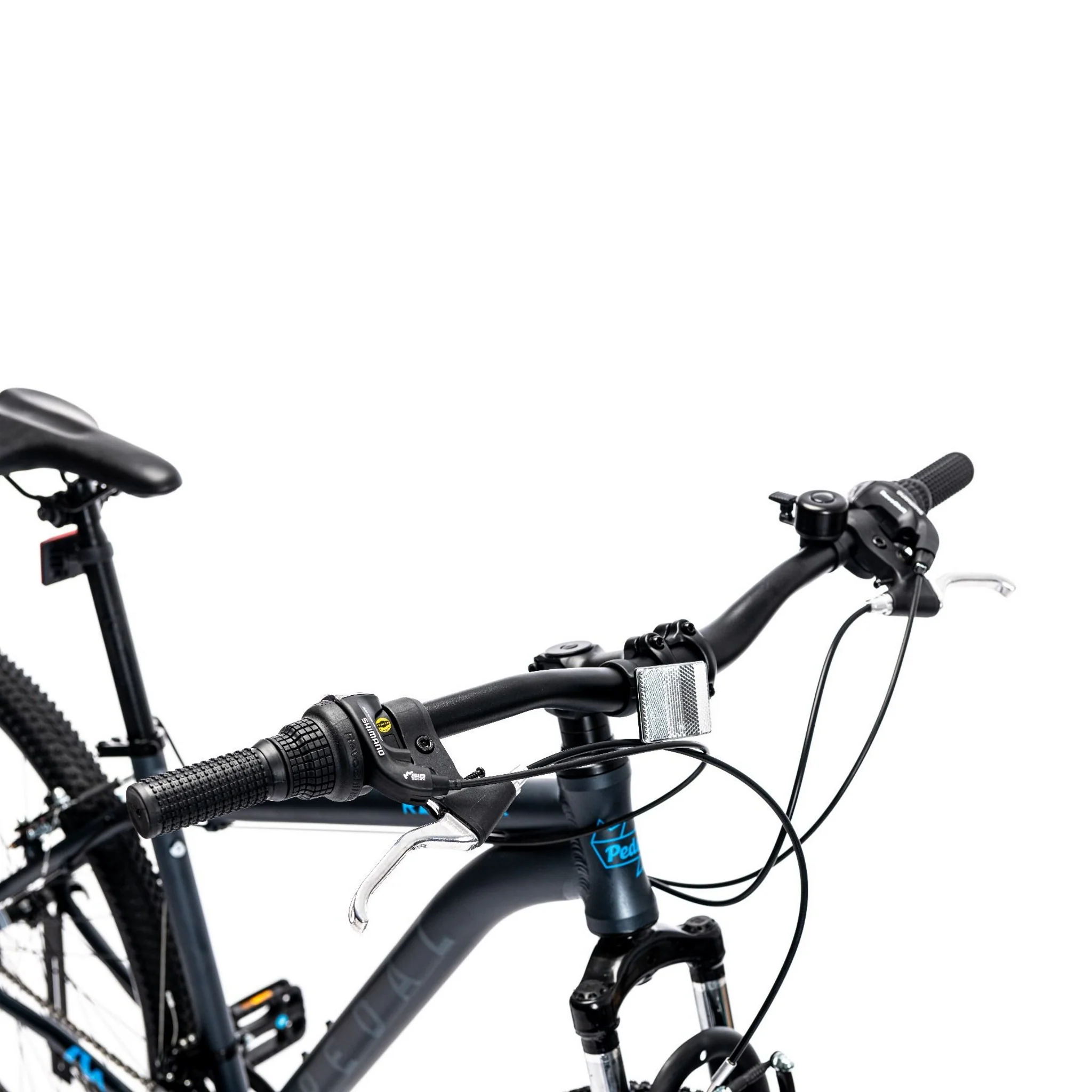 Pedal Ranger 3 Mountain Bike Black/Blue - Image 4