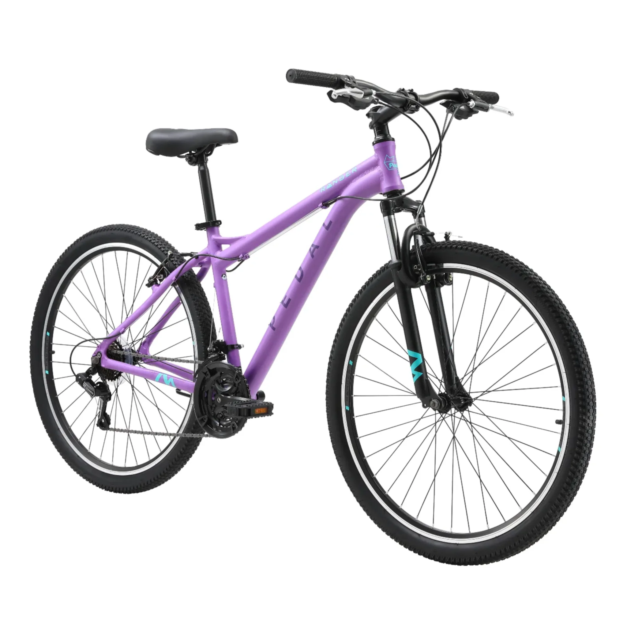Pedal Ranger 3 Women's Mountain Bike Lilac/Teal - Image 2