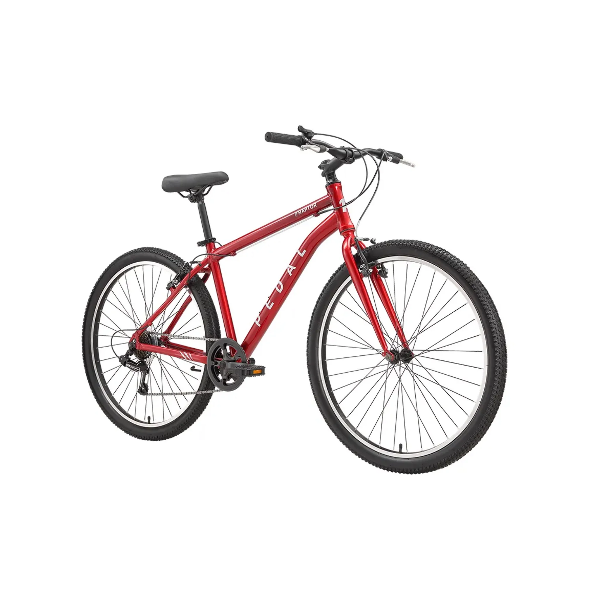 Pedal Raptor 2 Recreational Bike Metallic Red - Image 2
