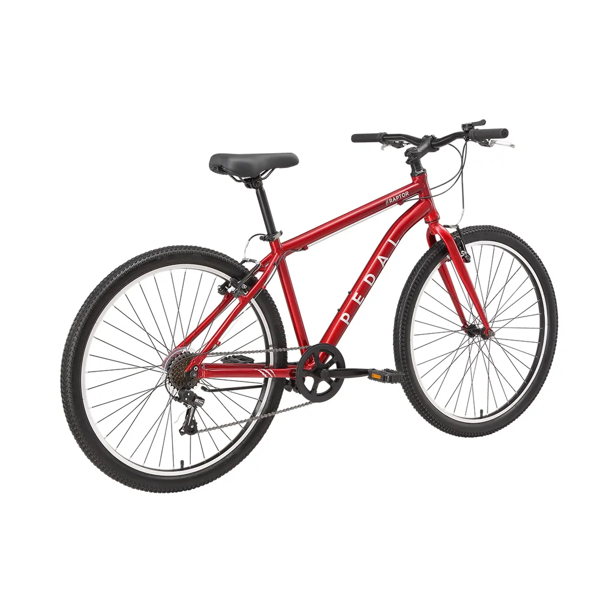 Pedal Raptor 2 Recreational Bike Metallic Red - Image 3