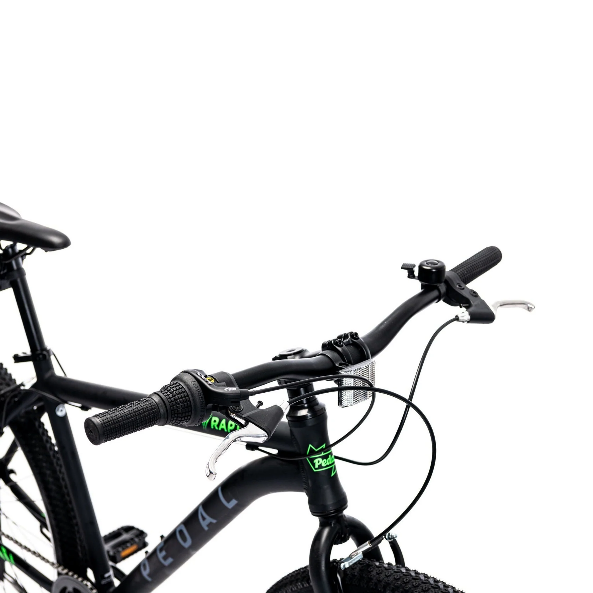 Pedal Raptor Recreational Bike Black/Green - Image 3