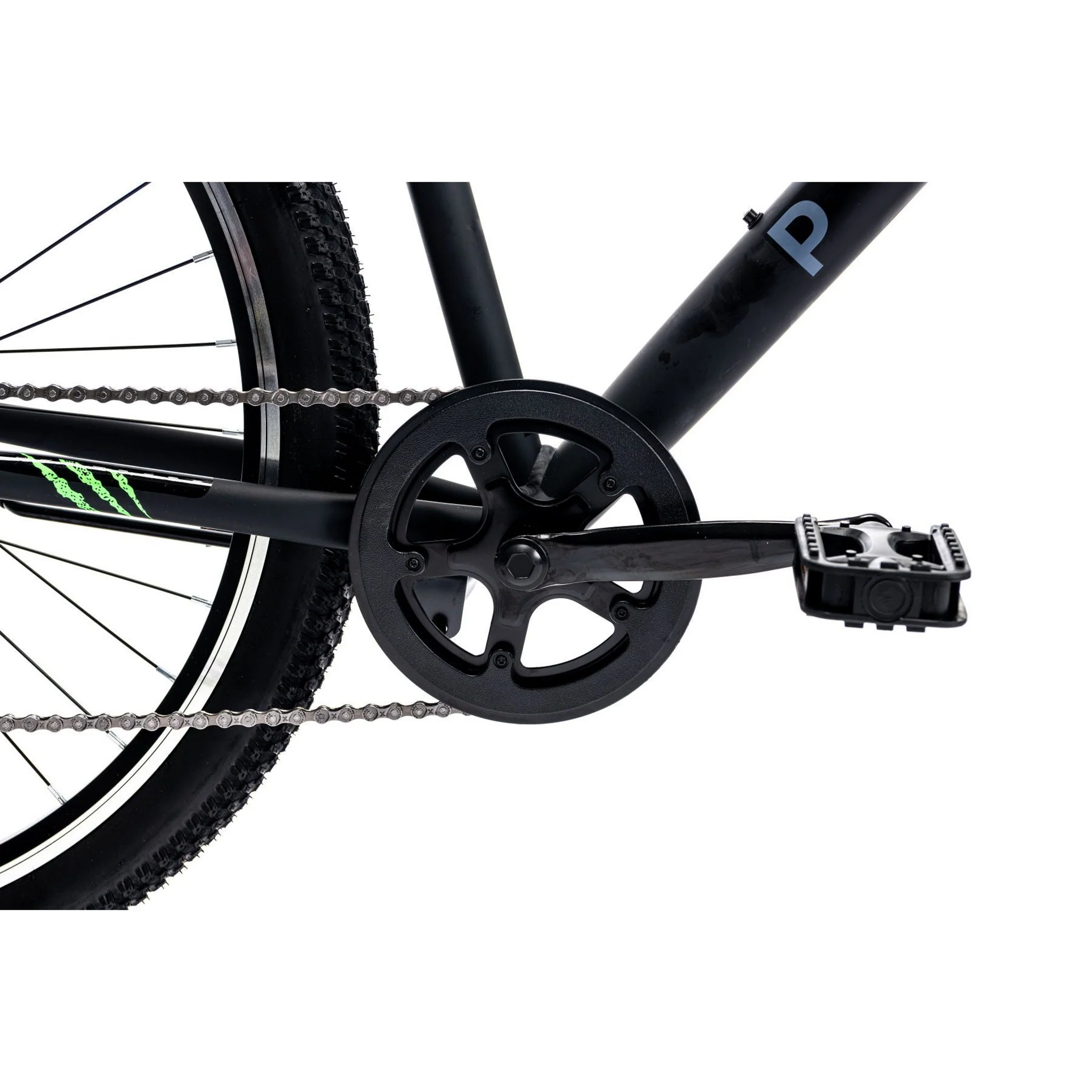 Pedal Raptor Recreational Bike Black/Green - Image 5
