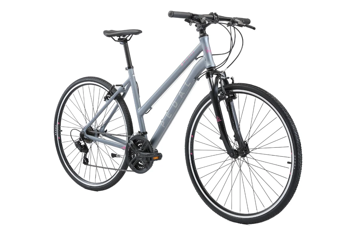 Pedal Raven 2 Women's Hybrid Bike Teal - Image 2