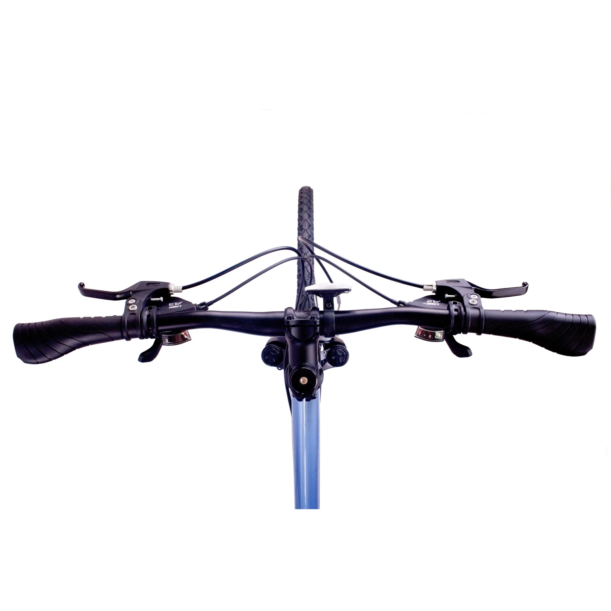 Pedal Raven 3 Hybrid Bike Trapeze Frame Blue - Image 4