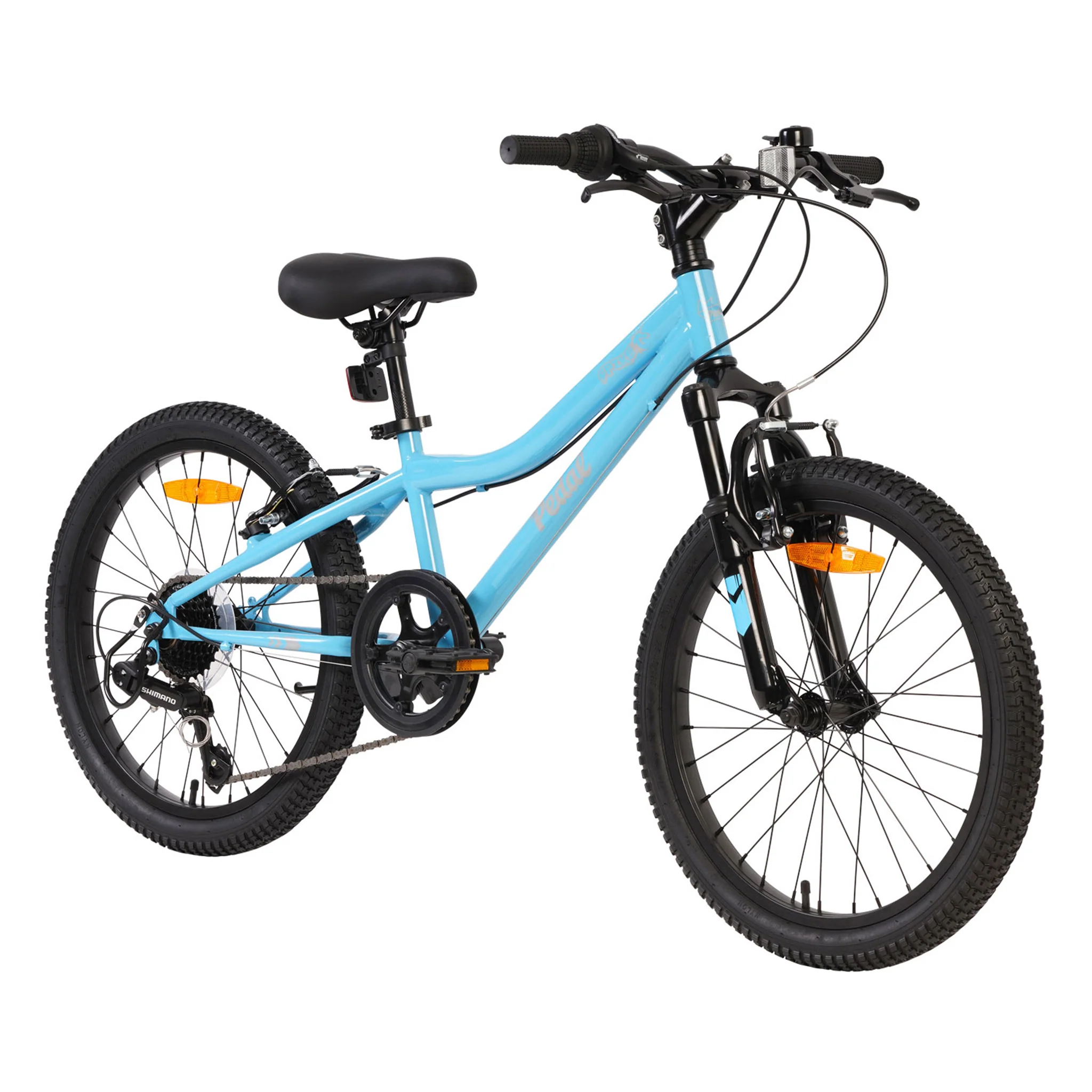 Pedal Spike 20" Kids Bike Steel Light Blue - Image 2