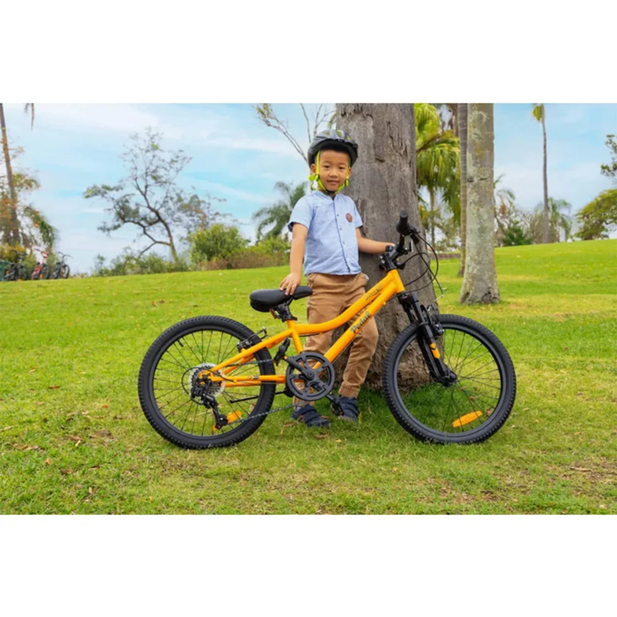 Pedal Spike 20" Kids Bike Steel Orange - Image 5