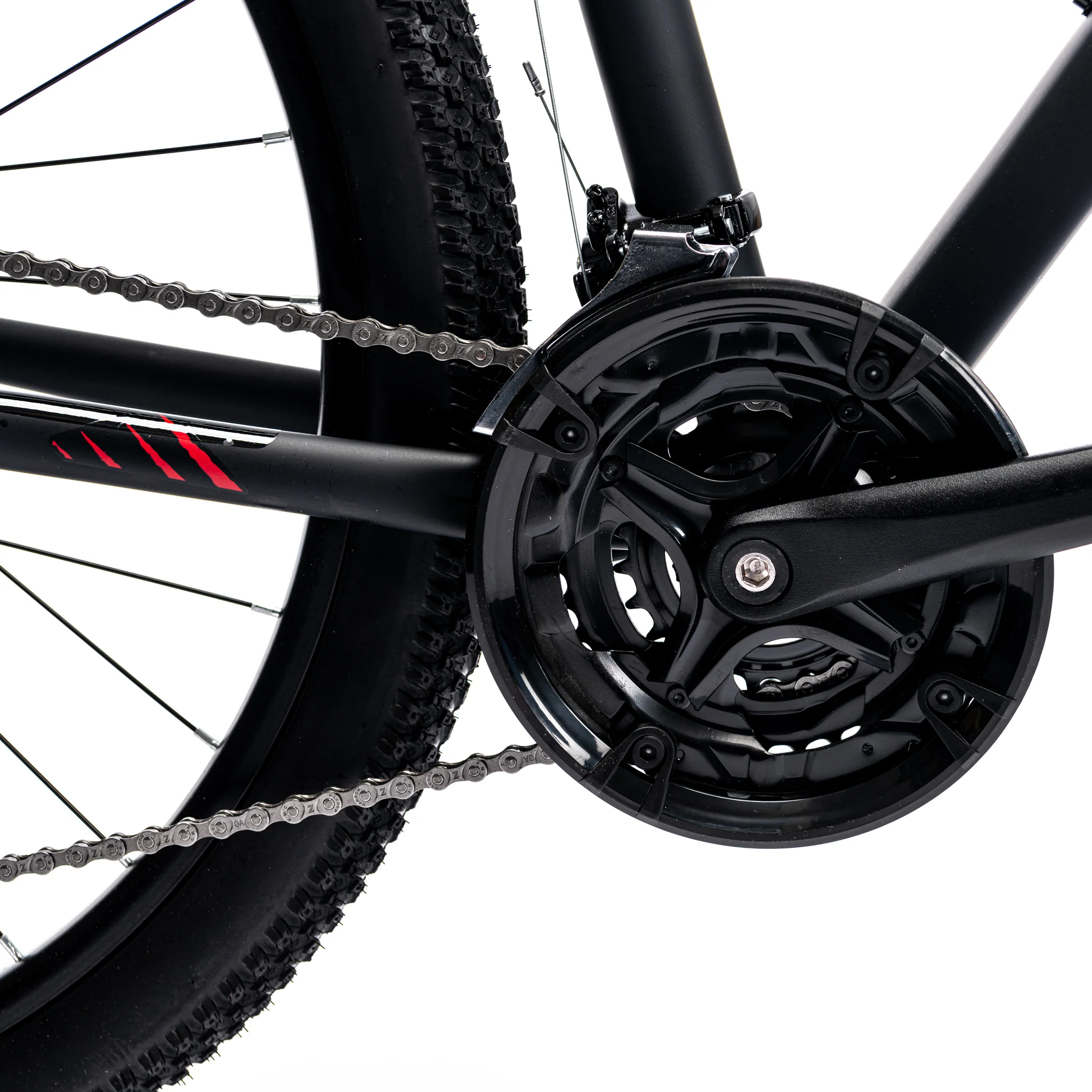 Pedal Thrasher 3 Hardtail Mountain Bike Black/Red - Image 5
