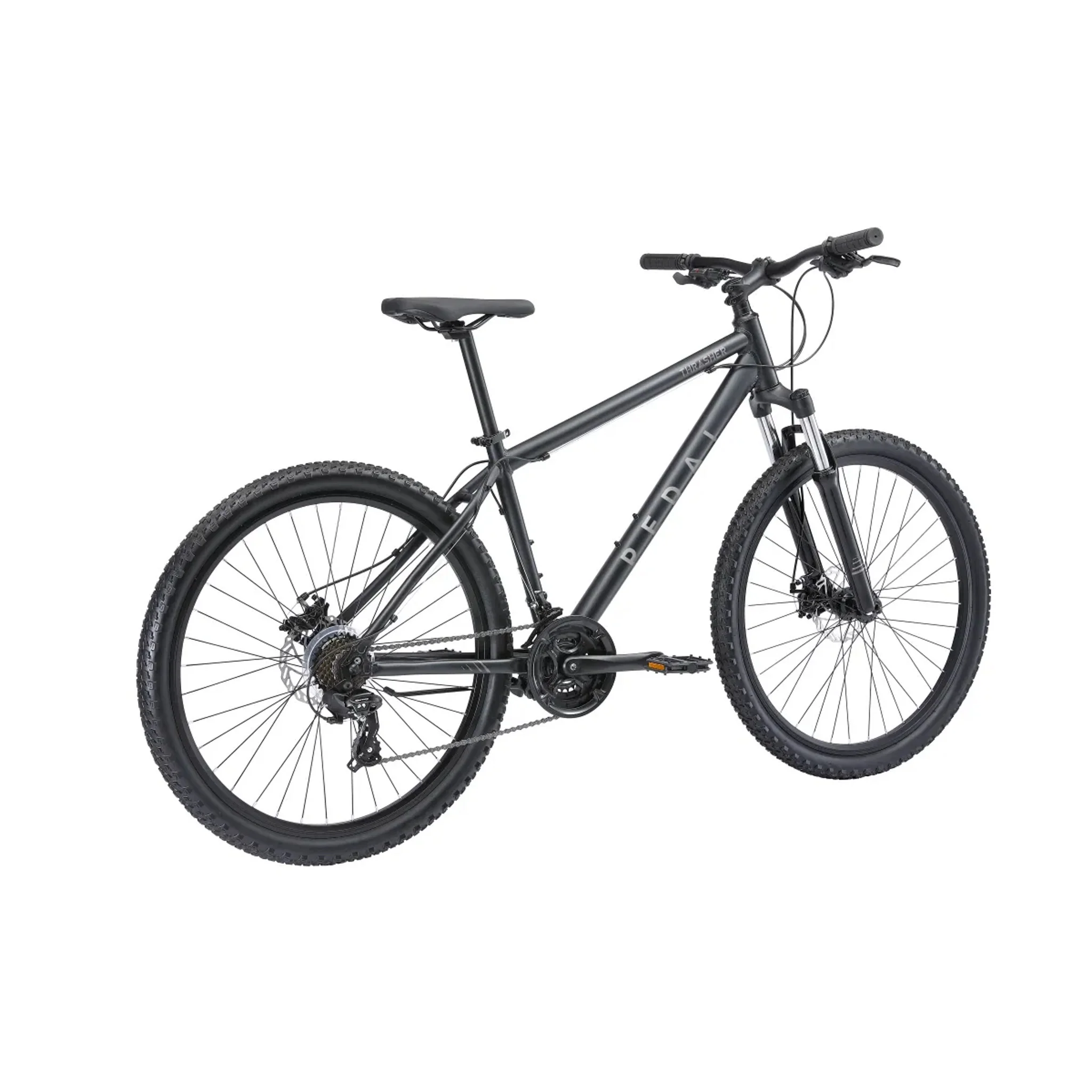 Pedal Thrasher 4 Hardtail Mountain Bike Black/Grey - Image 3