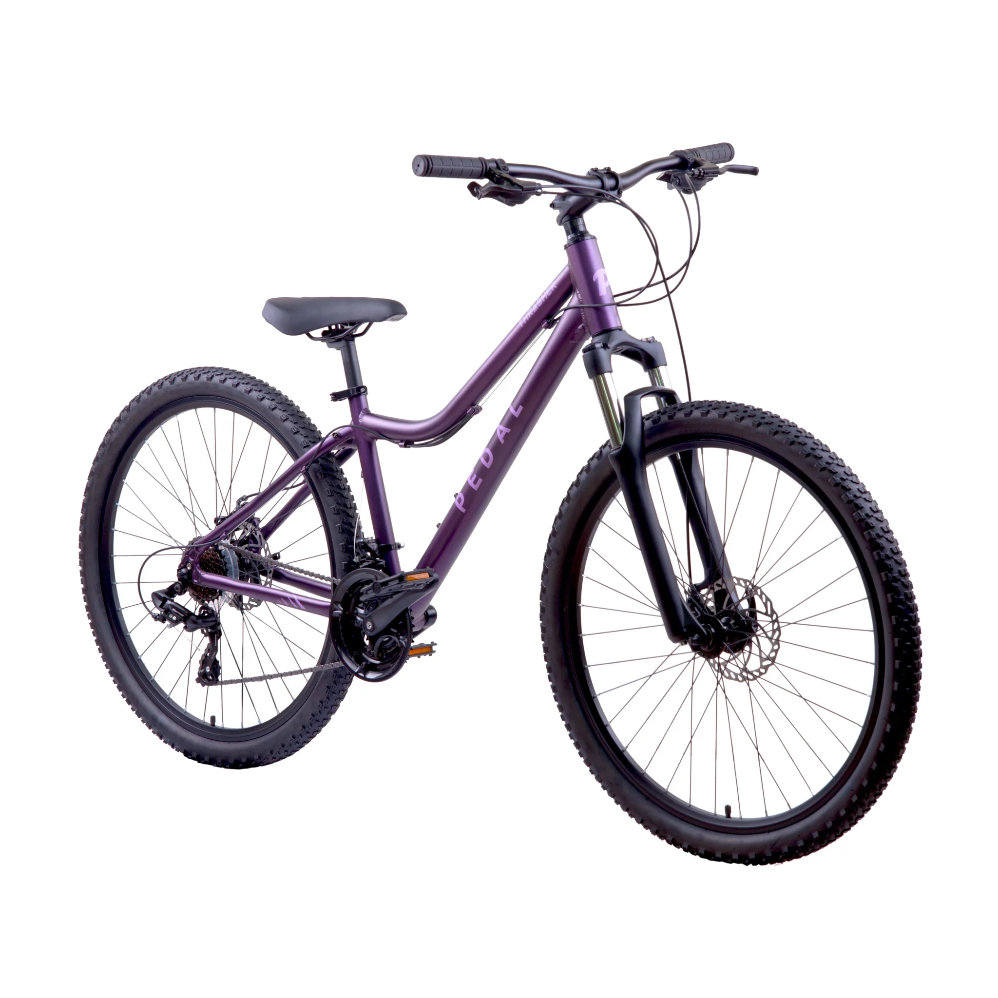 Pedal Thrasher 4 Trapeze Hardtail Mountain Bike Aubergine - Image 2