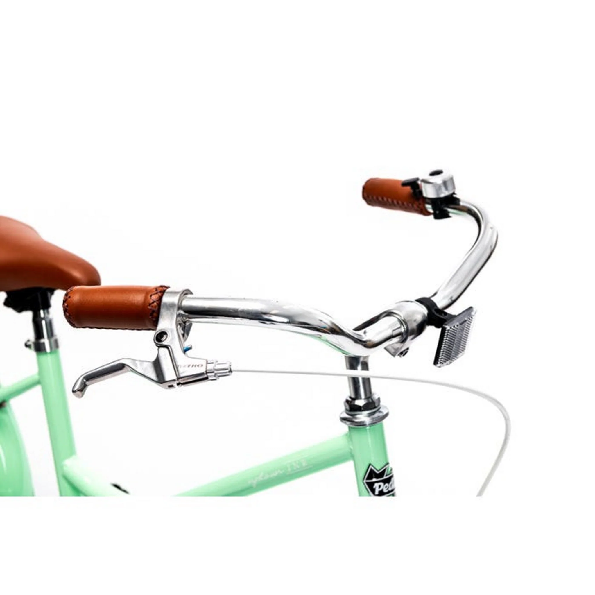Pedal Uptown 20” Kid’s Cruiser Bike Mint Green - Image 3