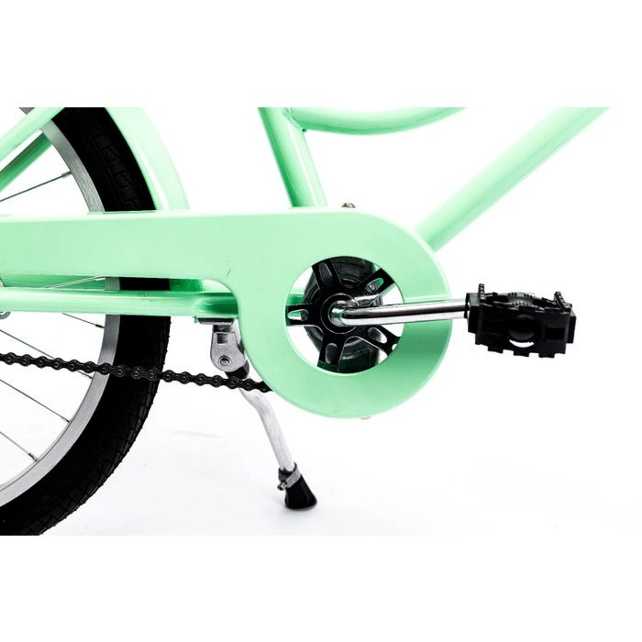 Pedal Uptown 20” Kid’s Cruiser Bike Mint Green - Image 6