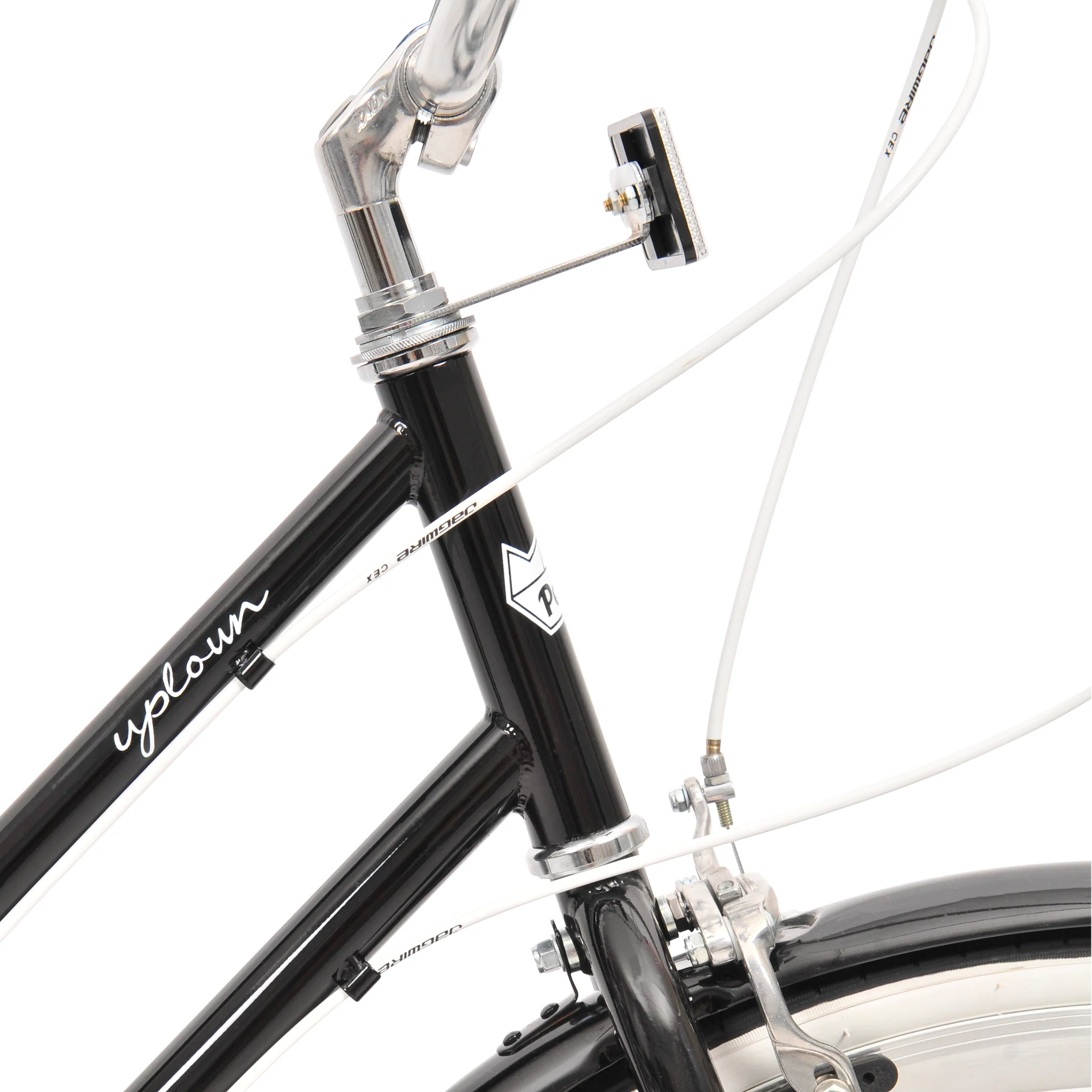 Pedal Uptown Classic Cruiser Bike Black - Image 3
