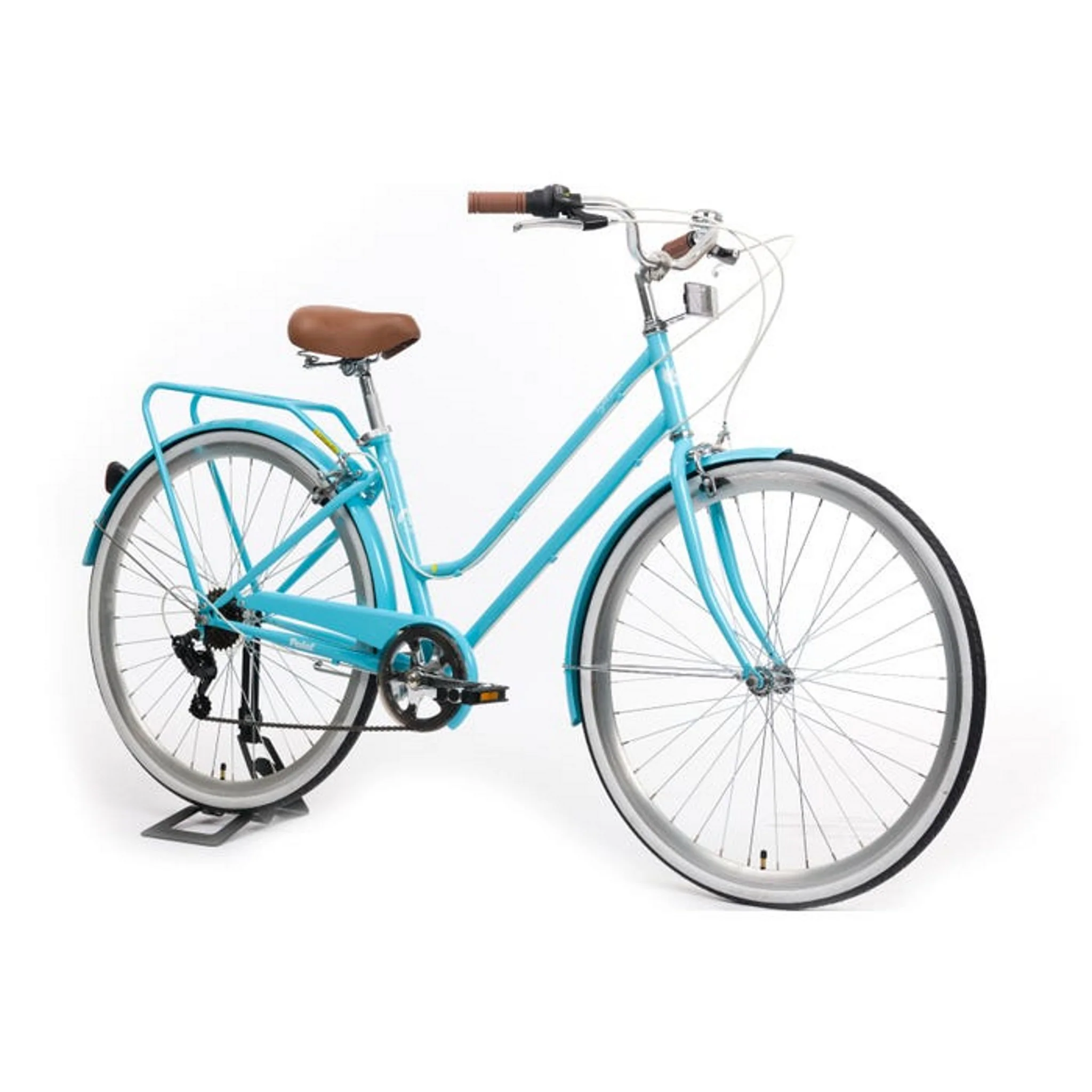 Pedal Uptown Classic Cruiser Bike Blue - Image 2