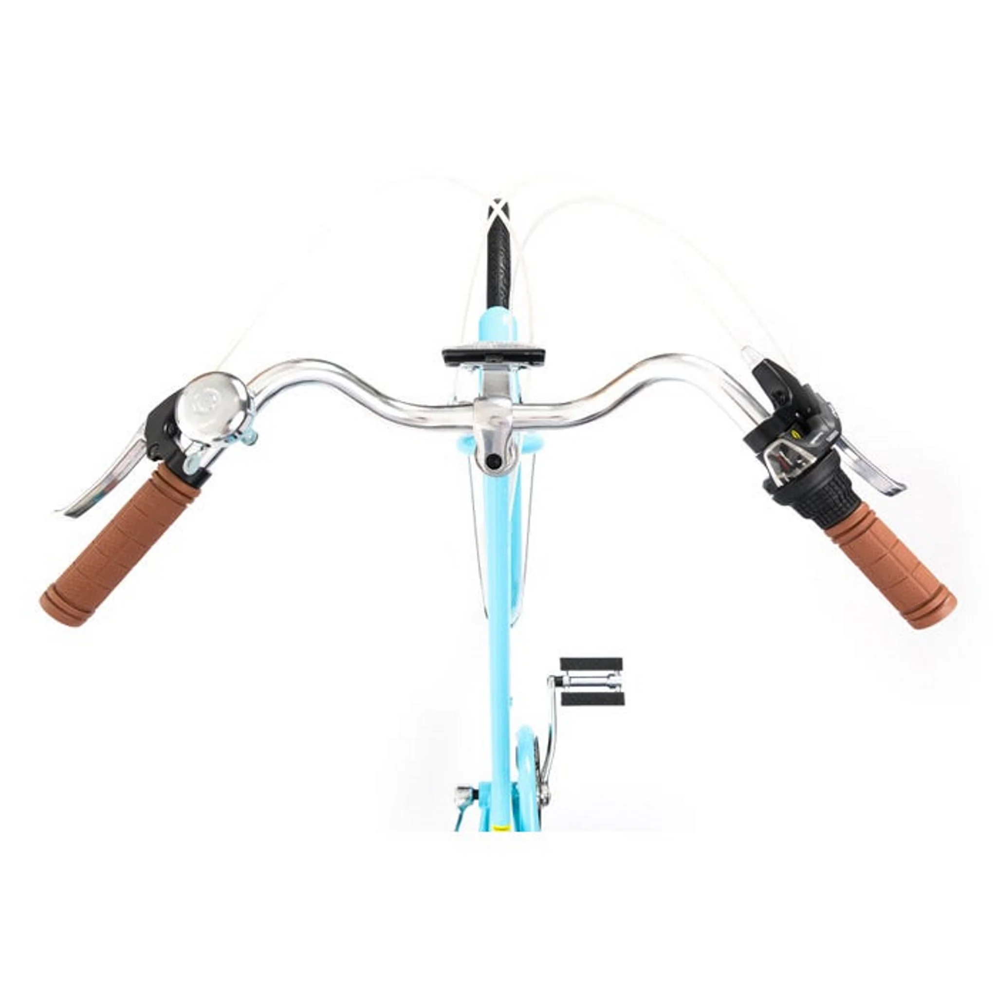 Pedal Uptown Classic Cruiser Bike Blue - Image 4