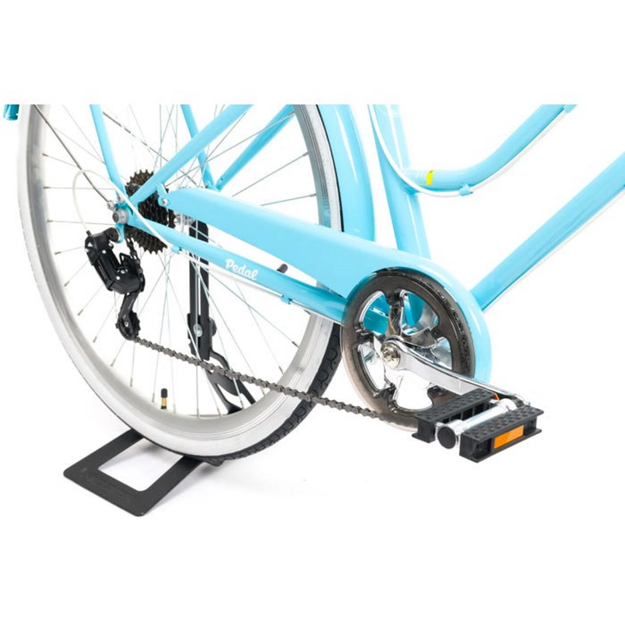 Pedal Uptown Classic Cruiser Bike Blue - Image 5