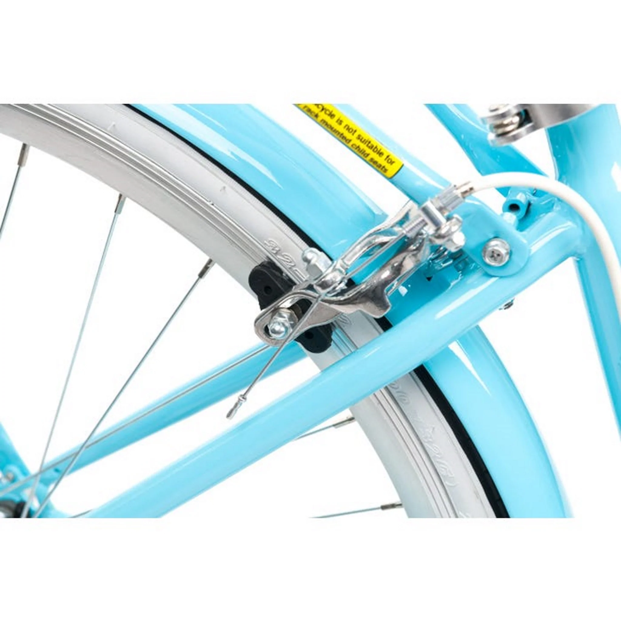 Pedal Uptown Classic Cruiser Bike Blue - Image 7
