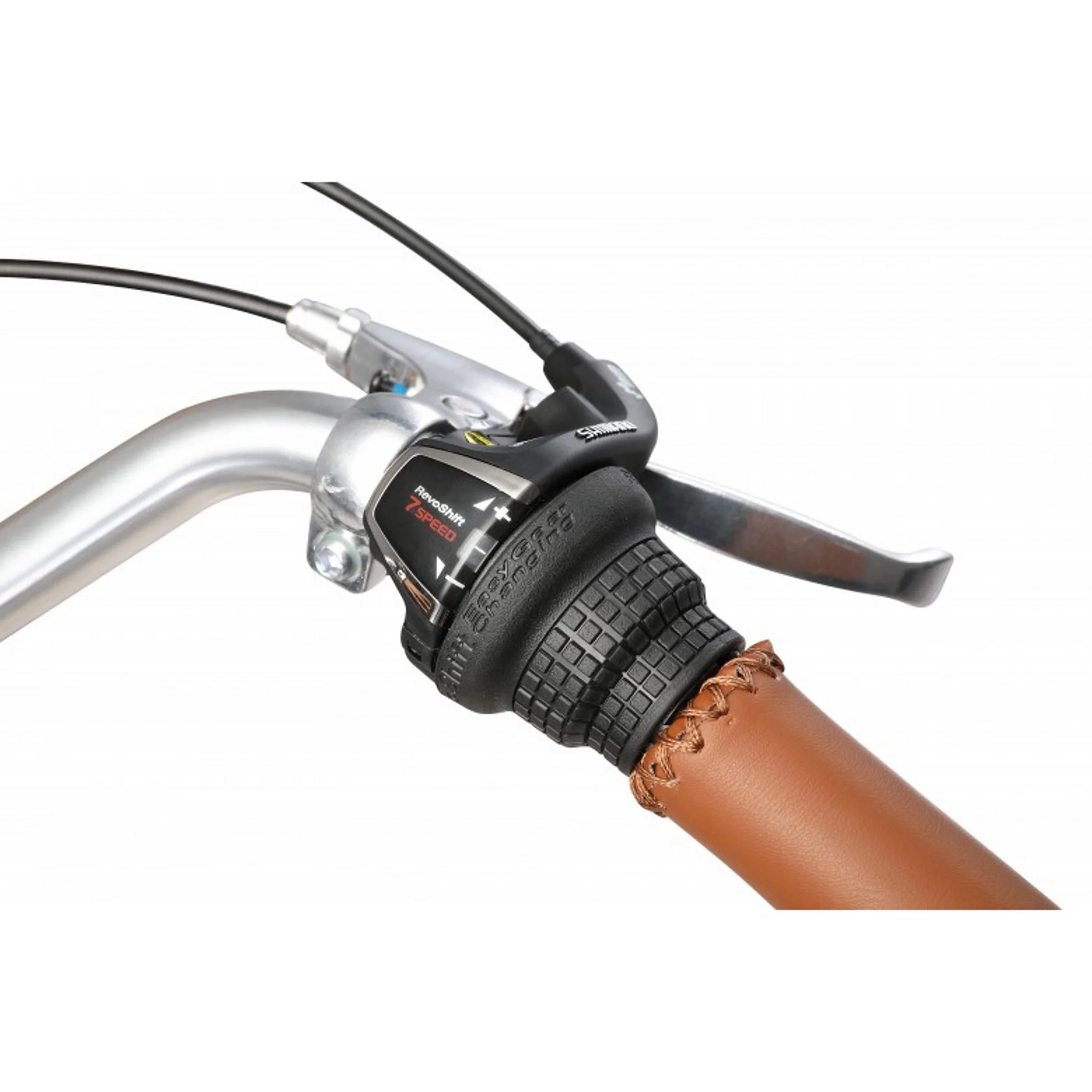 Pedal Uptown DLX 7-Speed Cruiser Bike Black - Image 5