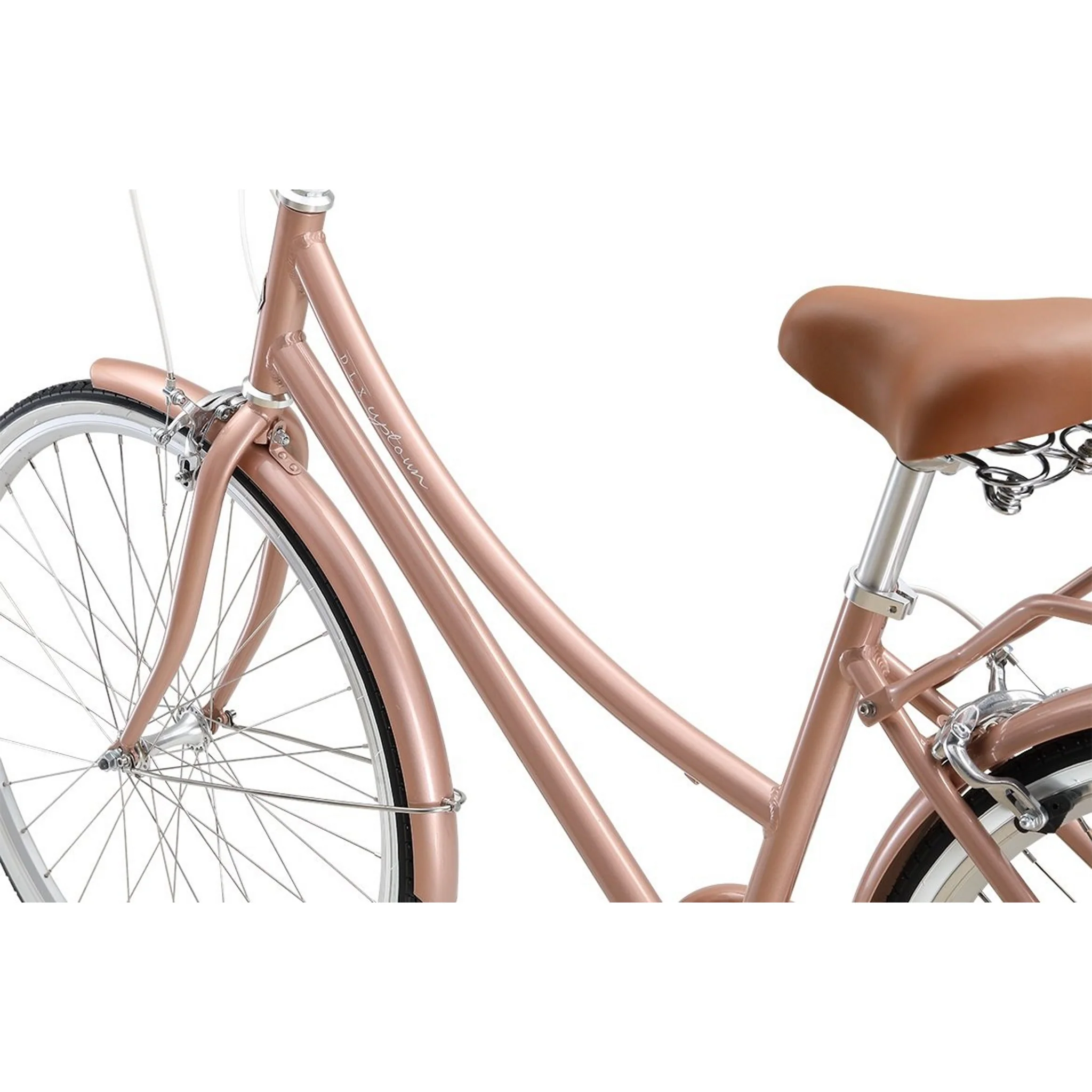 Pedal Uptown DLX 7-Speed Cruiser Bike Rose Gold - Image 4