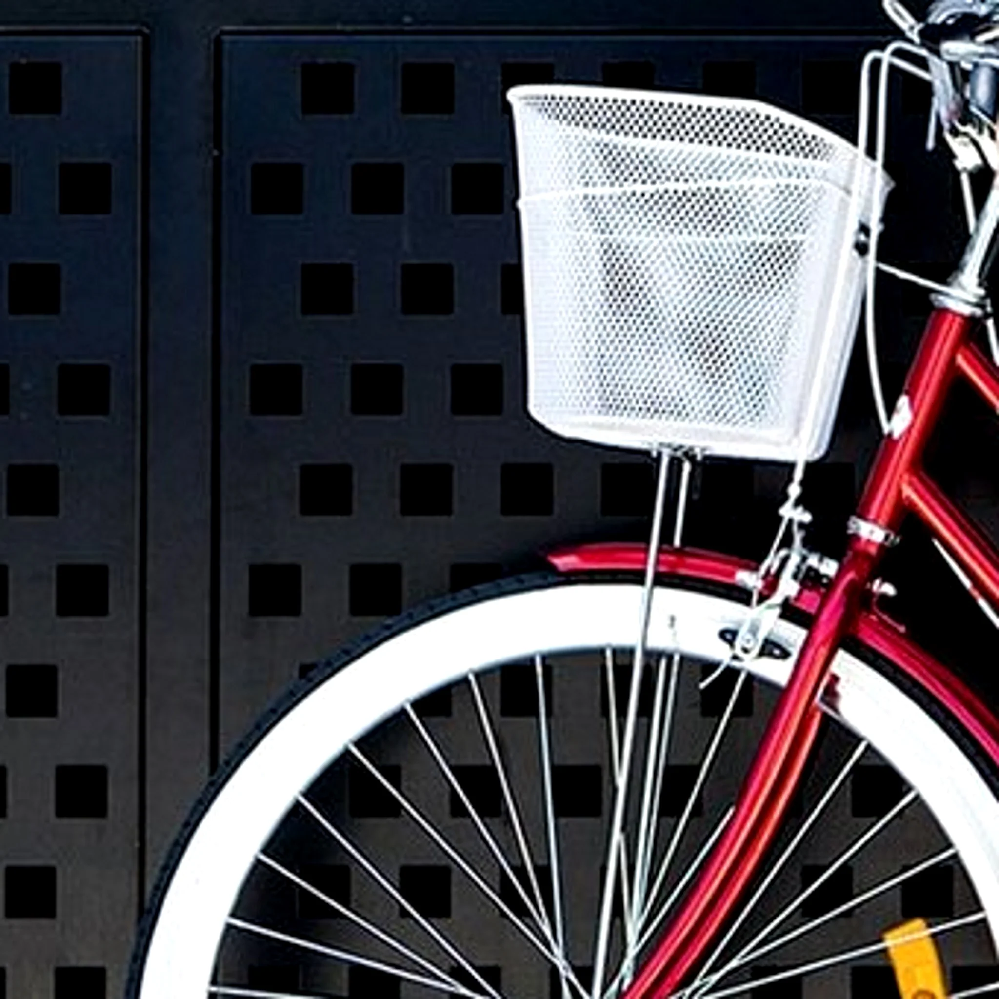 Front Basket Wire Mesh White (Pedal Uptown) - Image 2