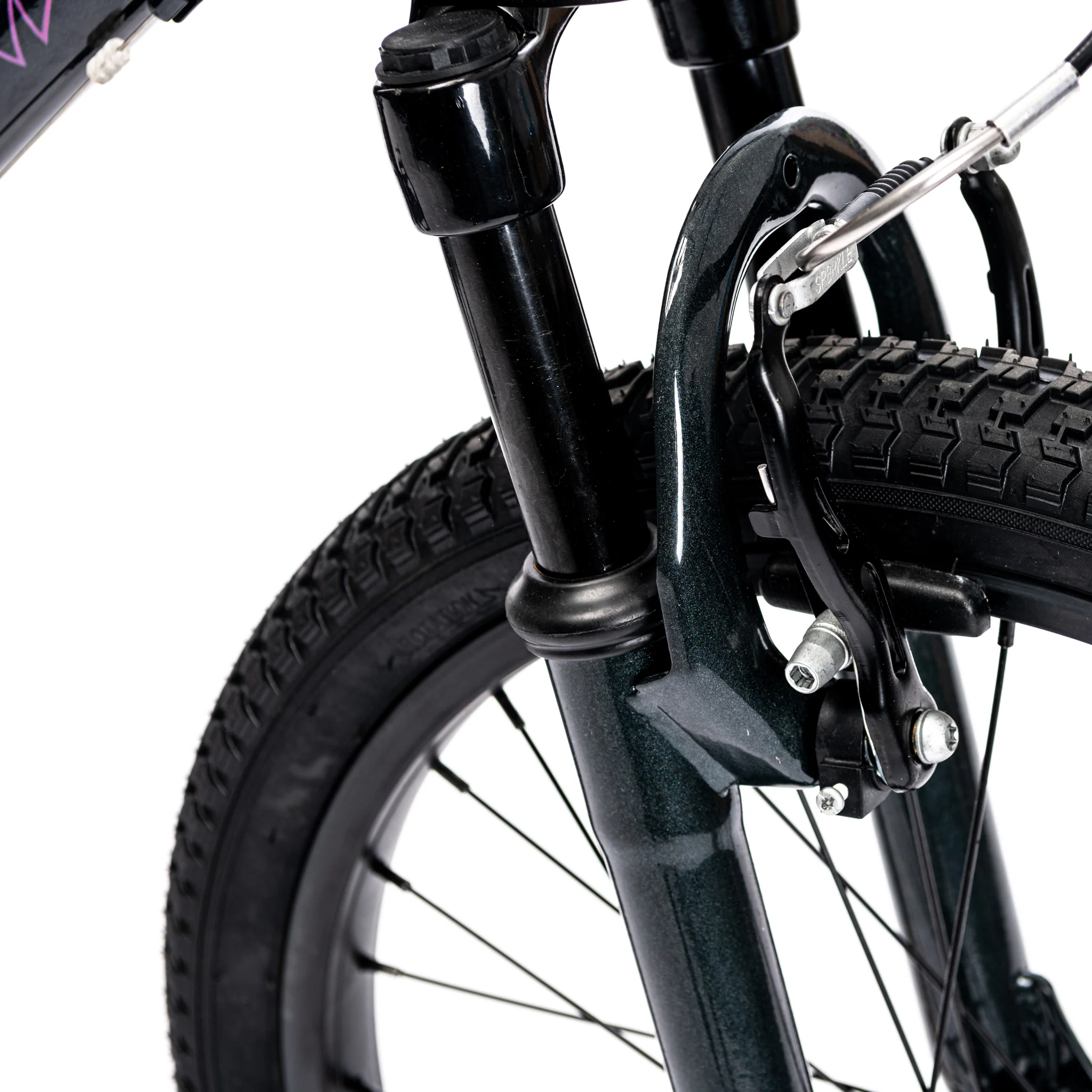 Pedal Zap 20” Kids Bike Black/Pink - Image 5