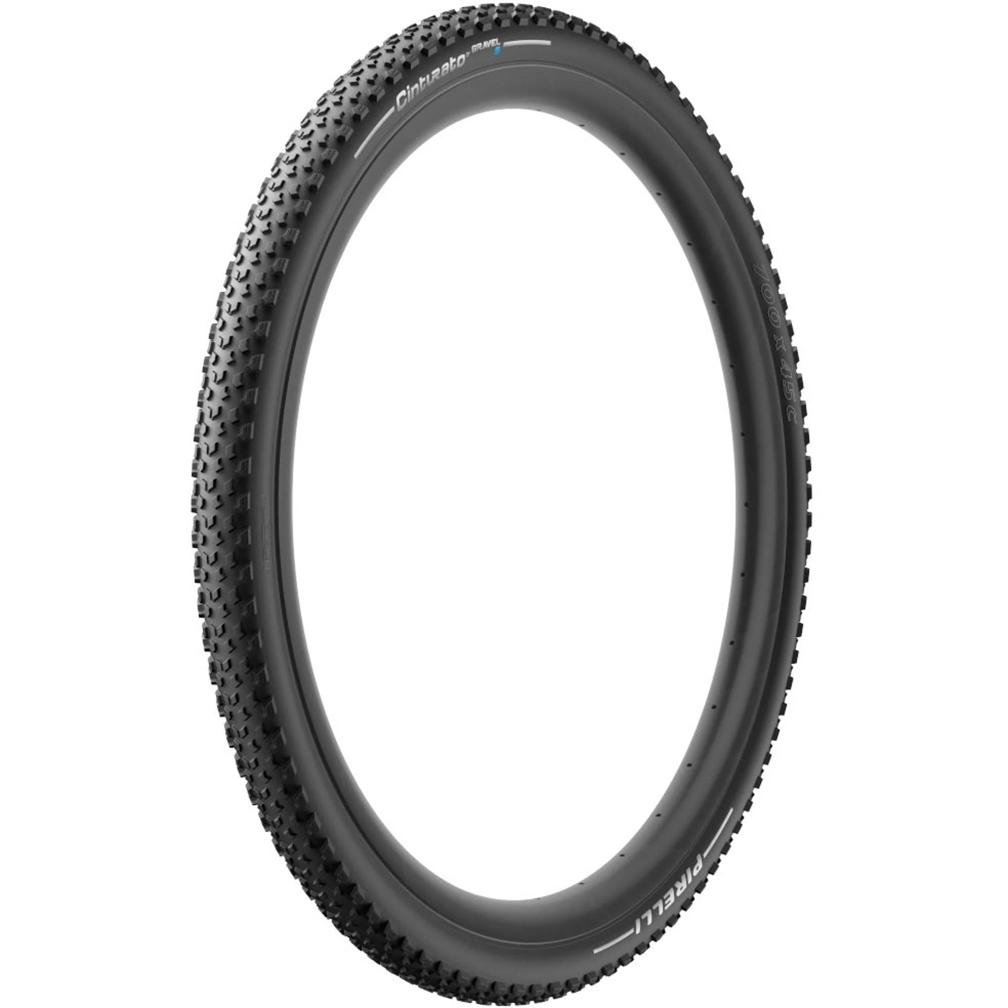 Pirelli Cinturato TechWall SpeedGrip TLR Gravel Tyre 700 x 45c Black/Silver - Image 3