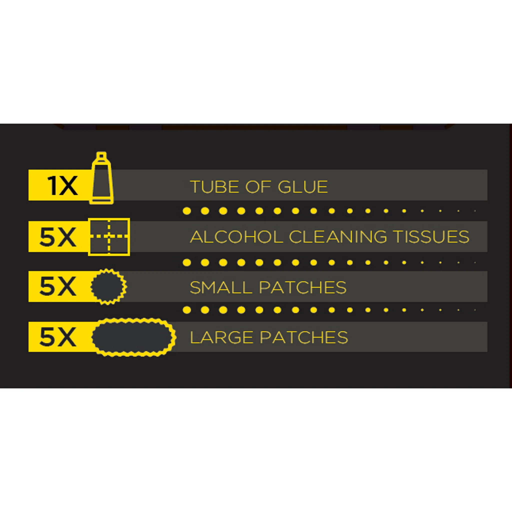 Pirelli SmarTUBE Patch Kit (10 patch + glue) - Image 2