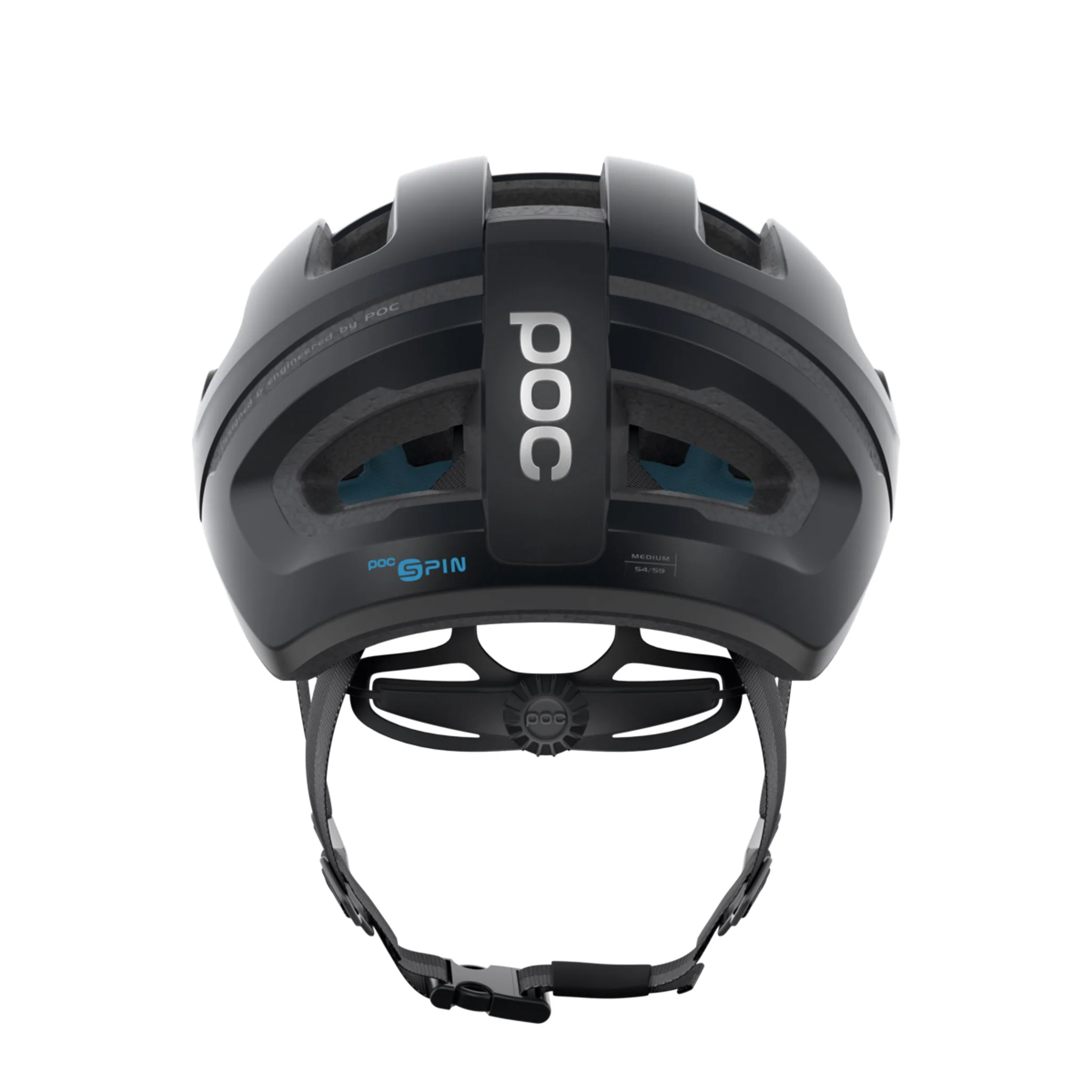 POC Omne Air Spin Helmet Uranium Black - Image 5