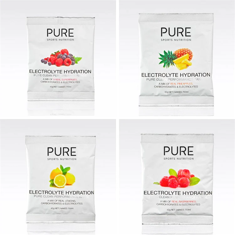 PURE Electrolyte Hydration Sachet 42g Raspberry - Image 2