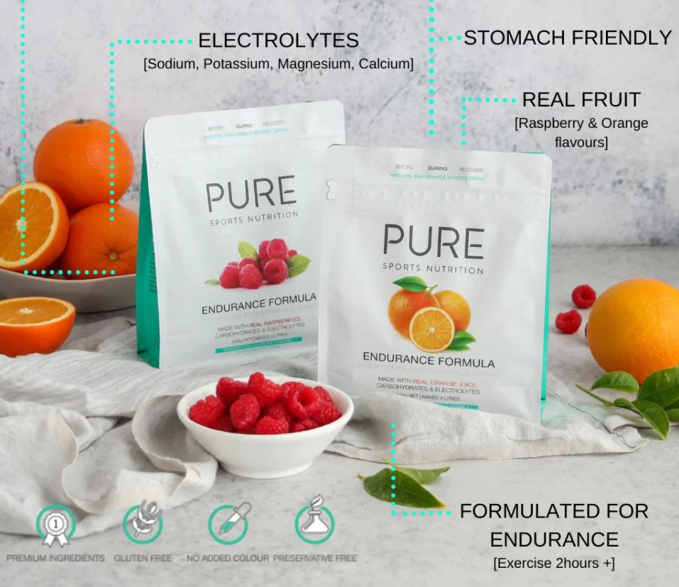 Pure Endurance Formula 500g Pouch Raspberry - Image 3