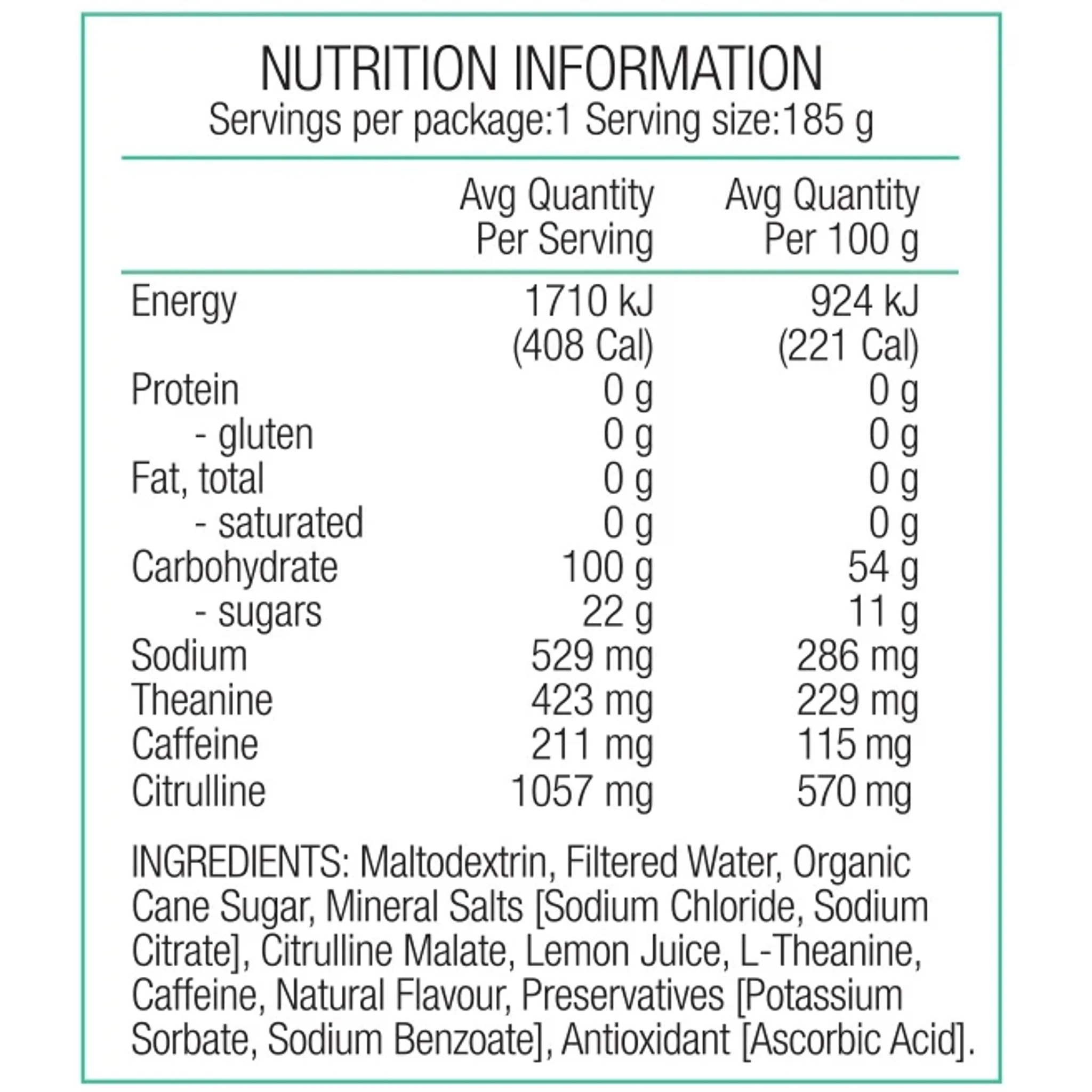 Pure Performance+ Race Energy Gel w/ Caffeine - Lemon + Caffeine - Image 2
