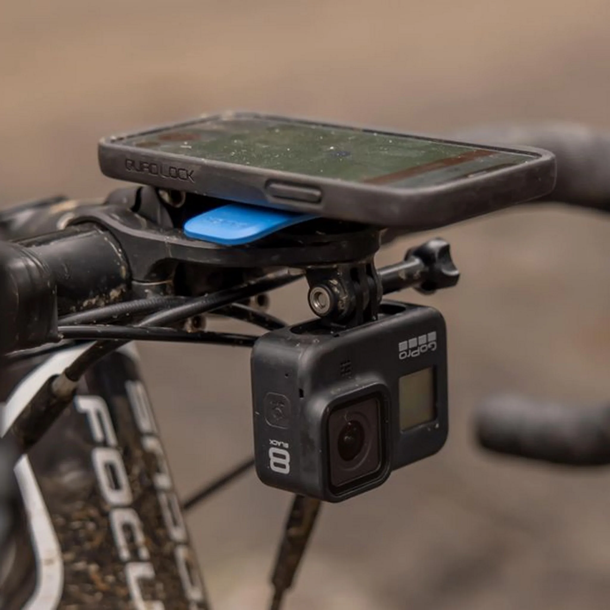 Quad Lock Action Cam Adaptor for Out Front Mount - Image 2