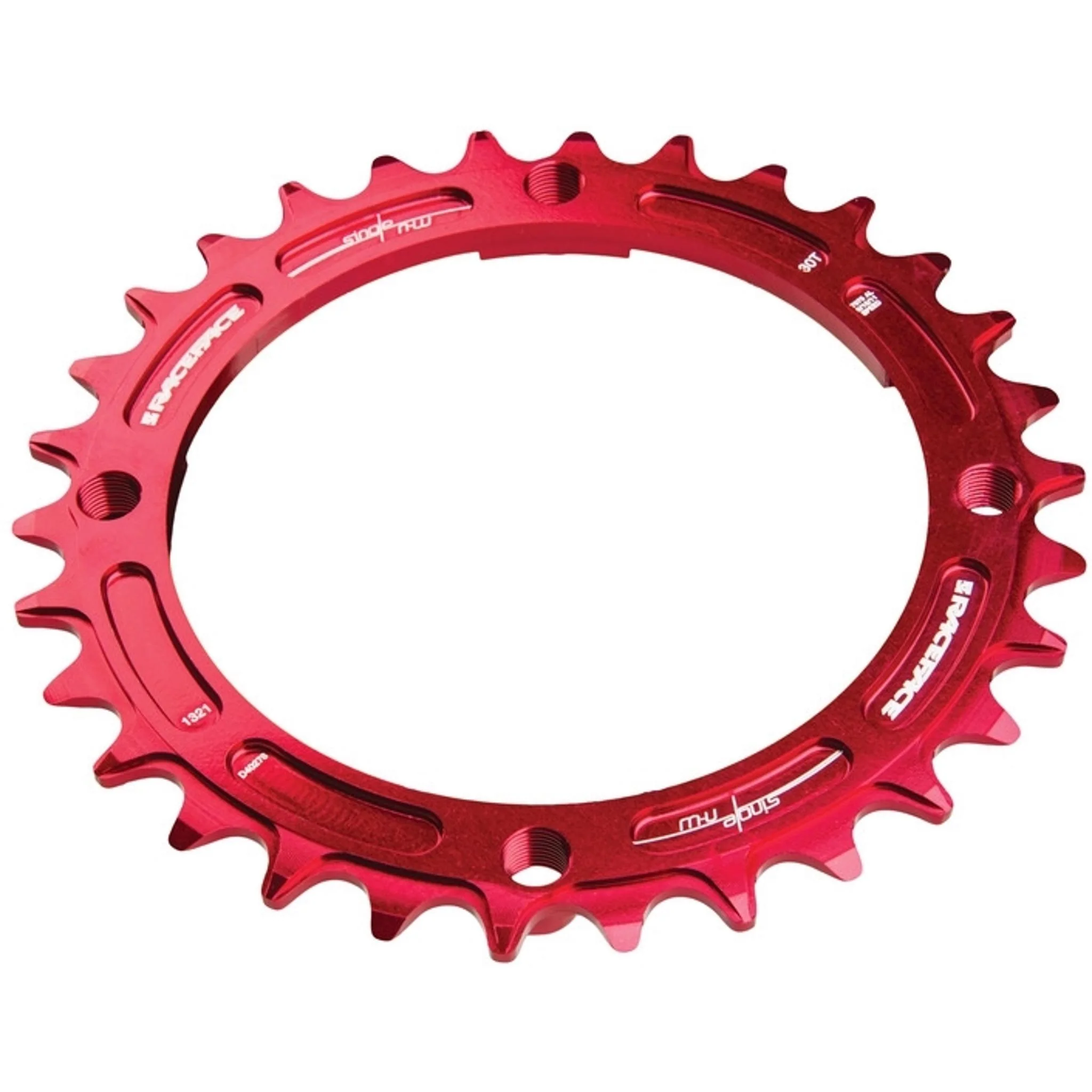 Race Face Chainring Single Narrow Wide 104x32T Red
