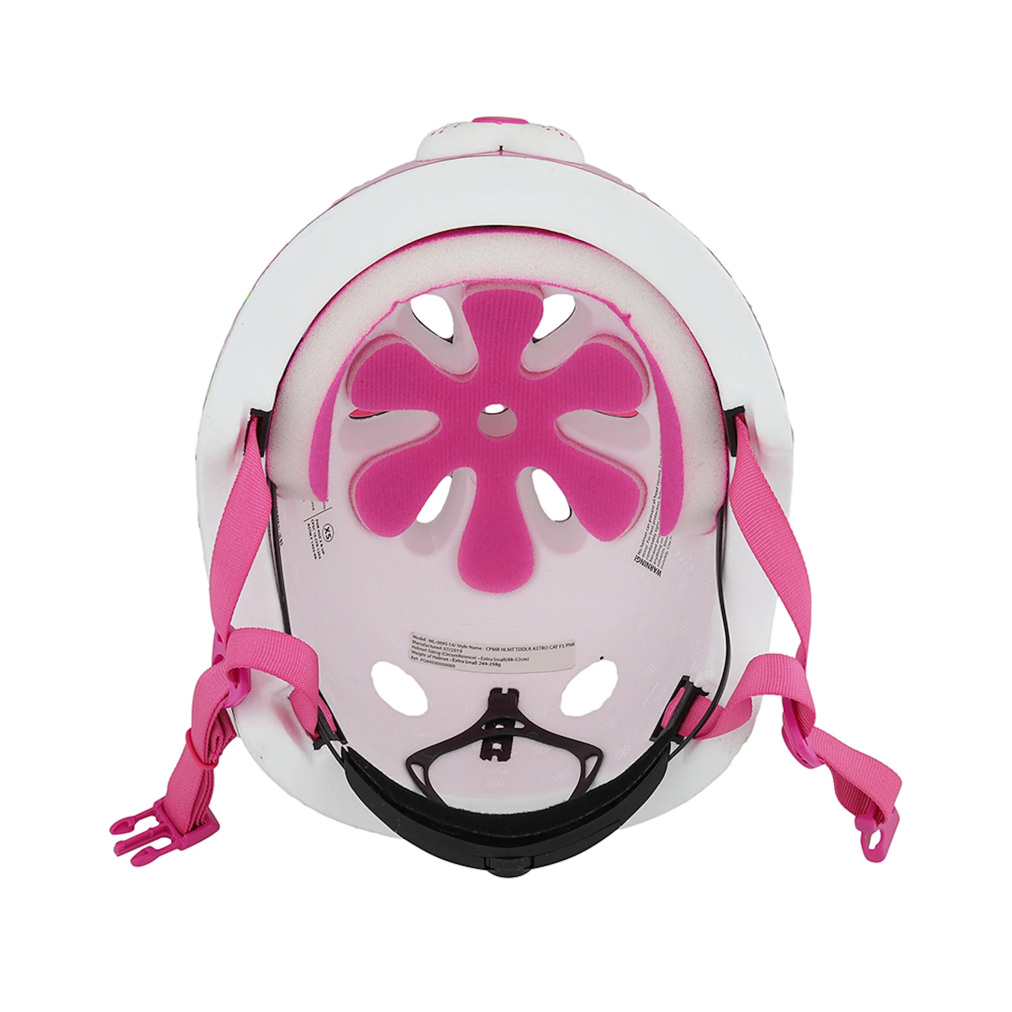 Raskullz Astro Cat Toddler Pink Helmet - Image 7