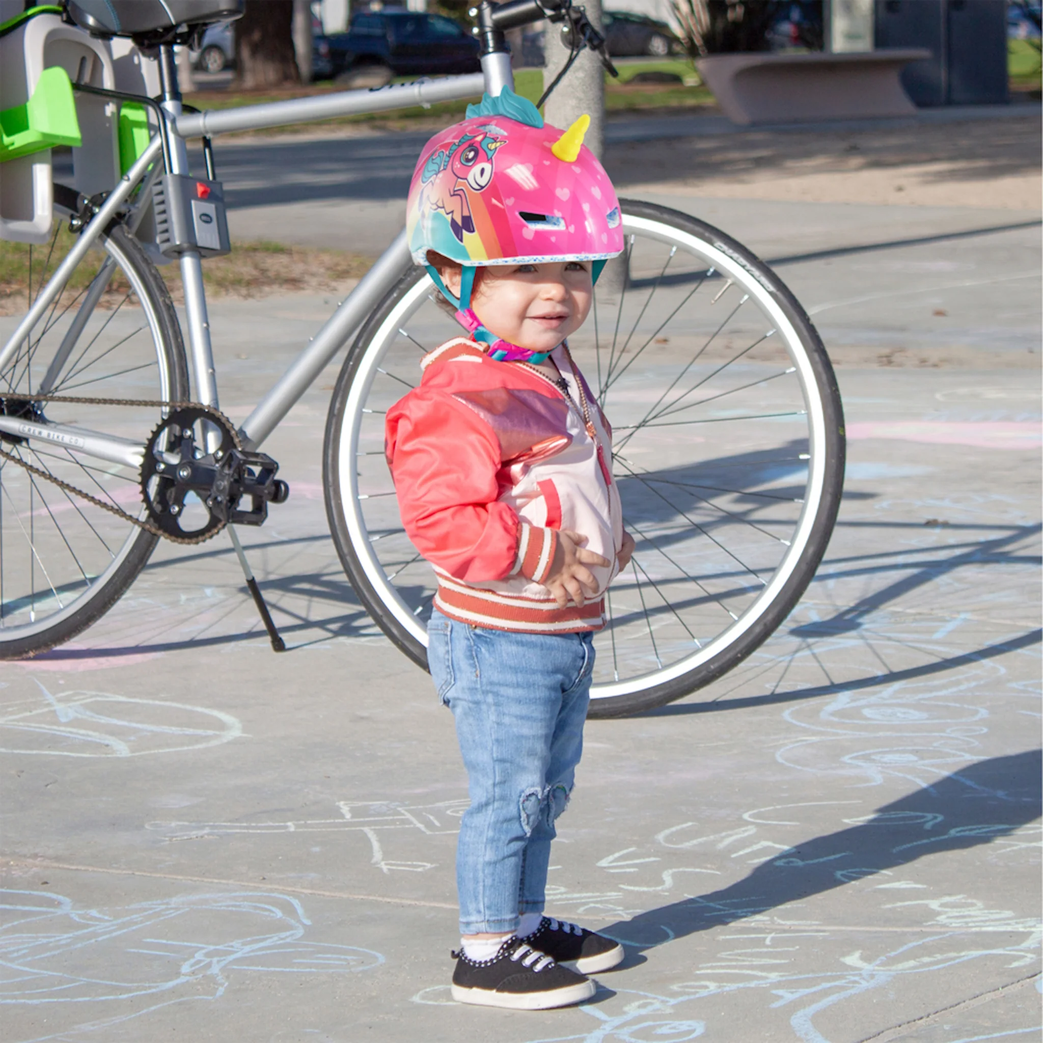 Raskullz Lil Unicorn Infant Pink Helmet - Image 2