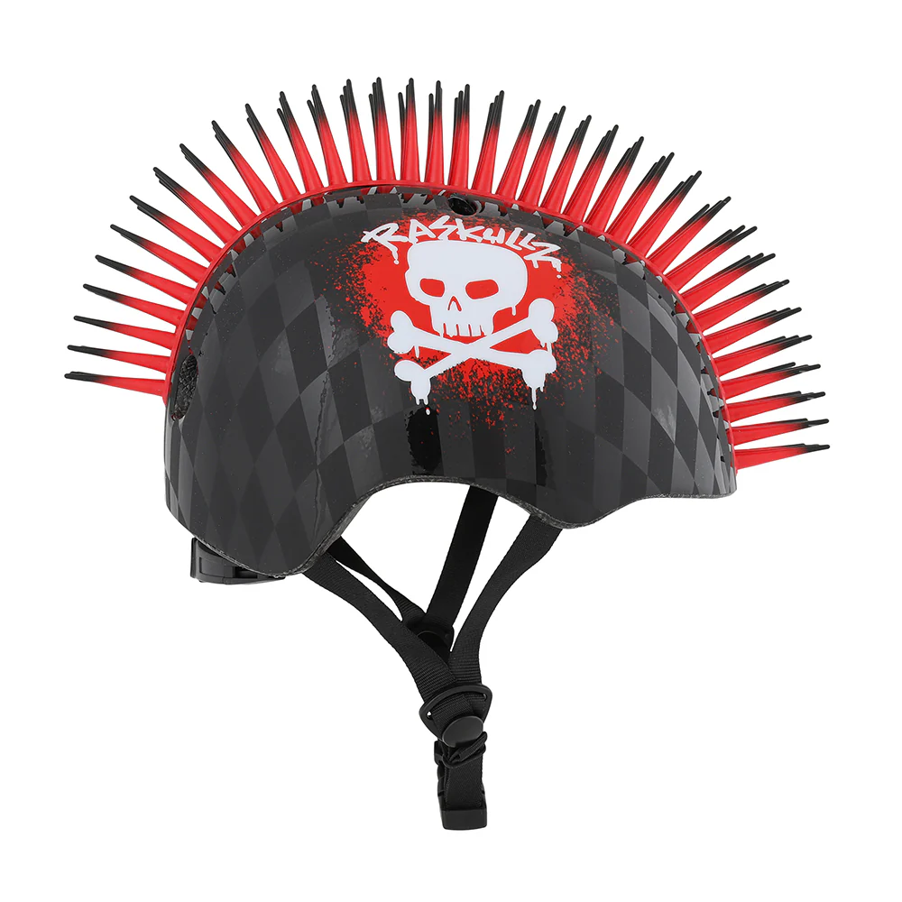 Raskullz Skull Hawk Child Black/Red Helmet - Image 5