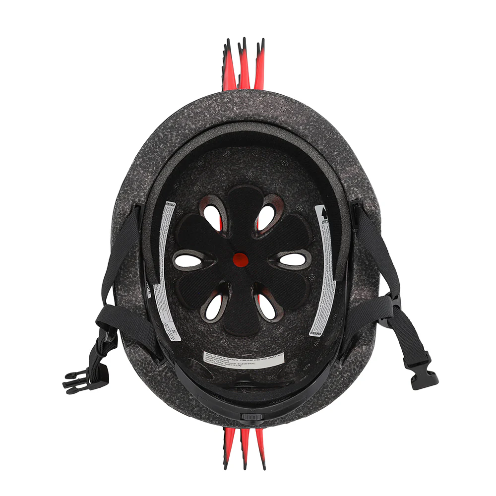 Raskullz Skull Hawk Child Black/Red Helmet - Image 7