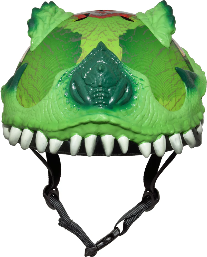 Raskullz T-Rex Awesome Child Green Helmet - Image 4
