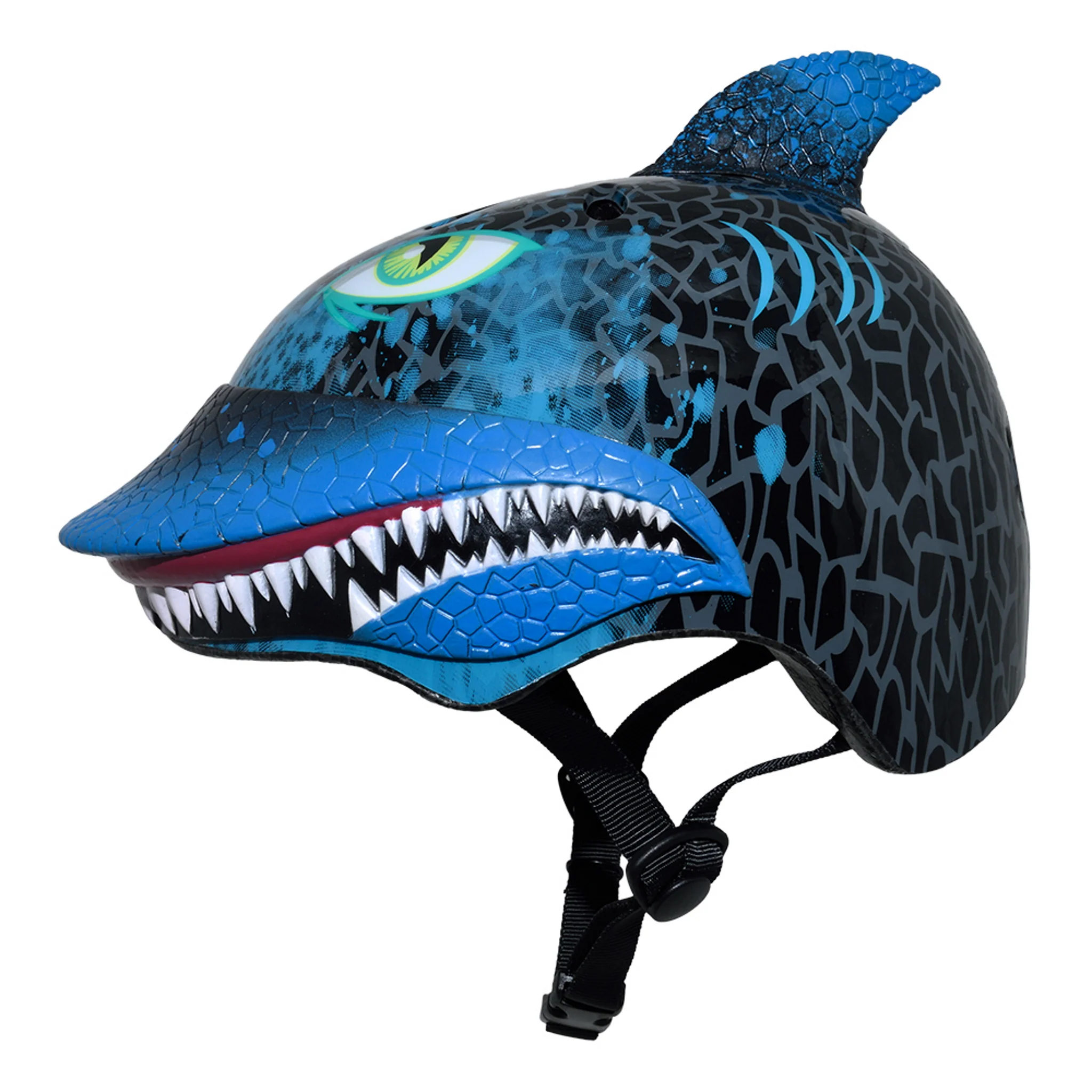 Raskullz Shark Attax Black Child Helmet - Image 2
