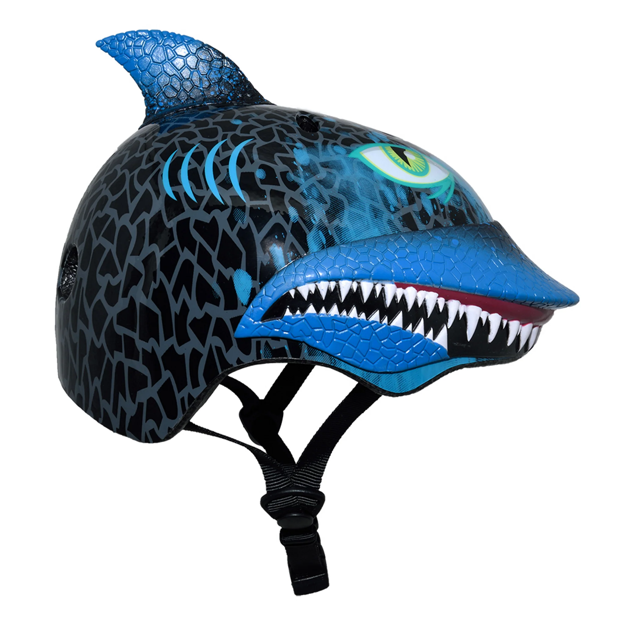 Raskullz Shark Attax Black Child Helmet - Image 4